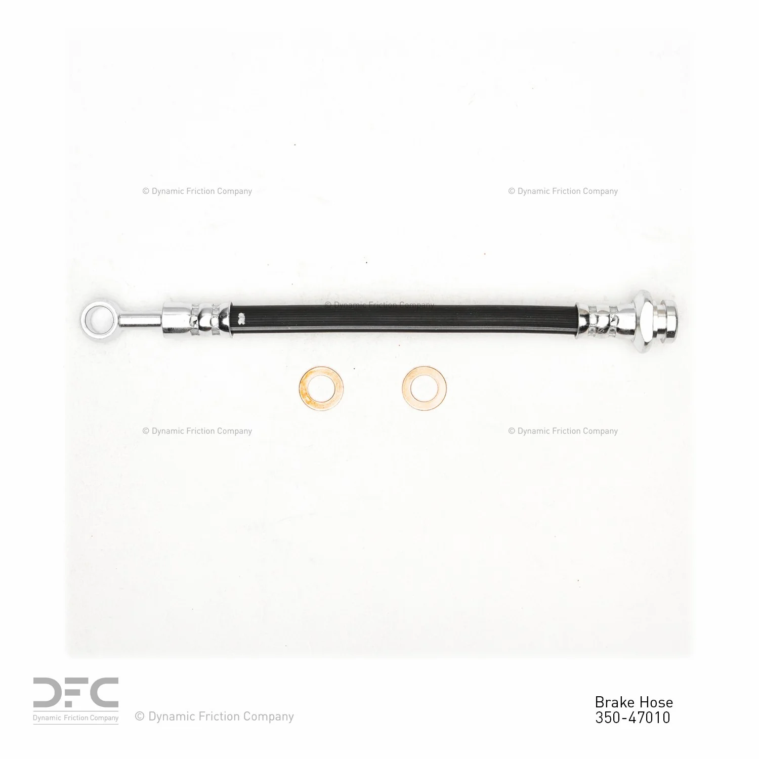 Dynamite Friction 350-47010 Brake Hydraulic Hose - Front Upper