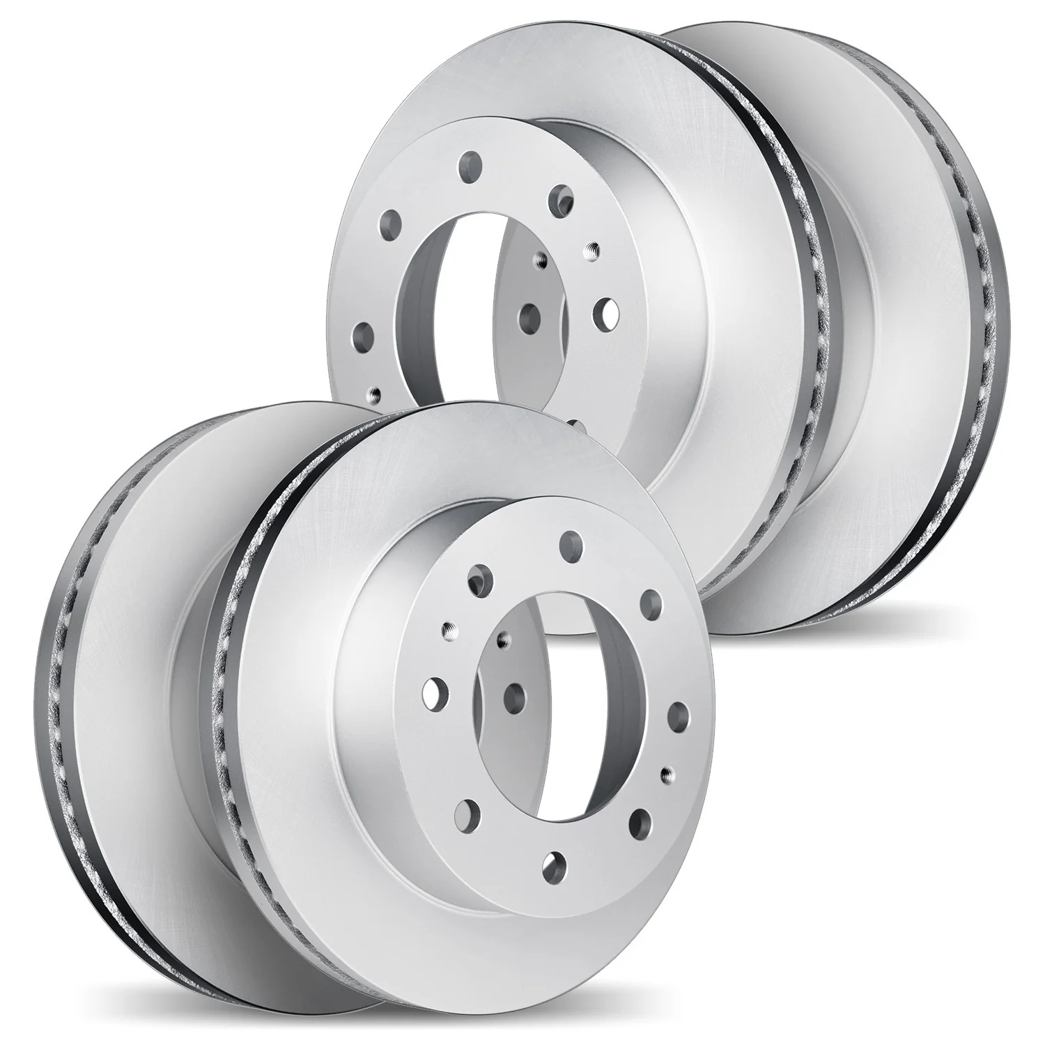 Dynamite Friction 4004-54082 Disc Brake Rotor Set - Front and Rear