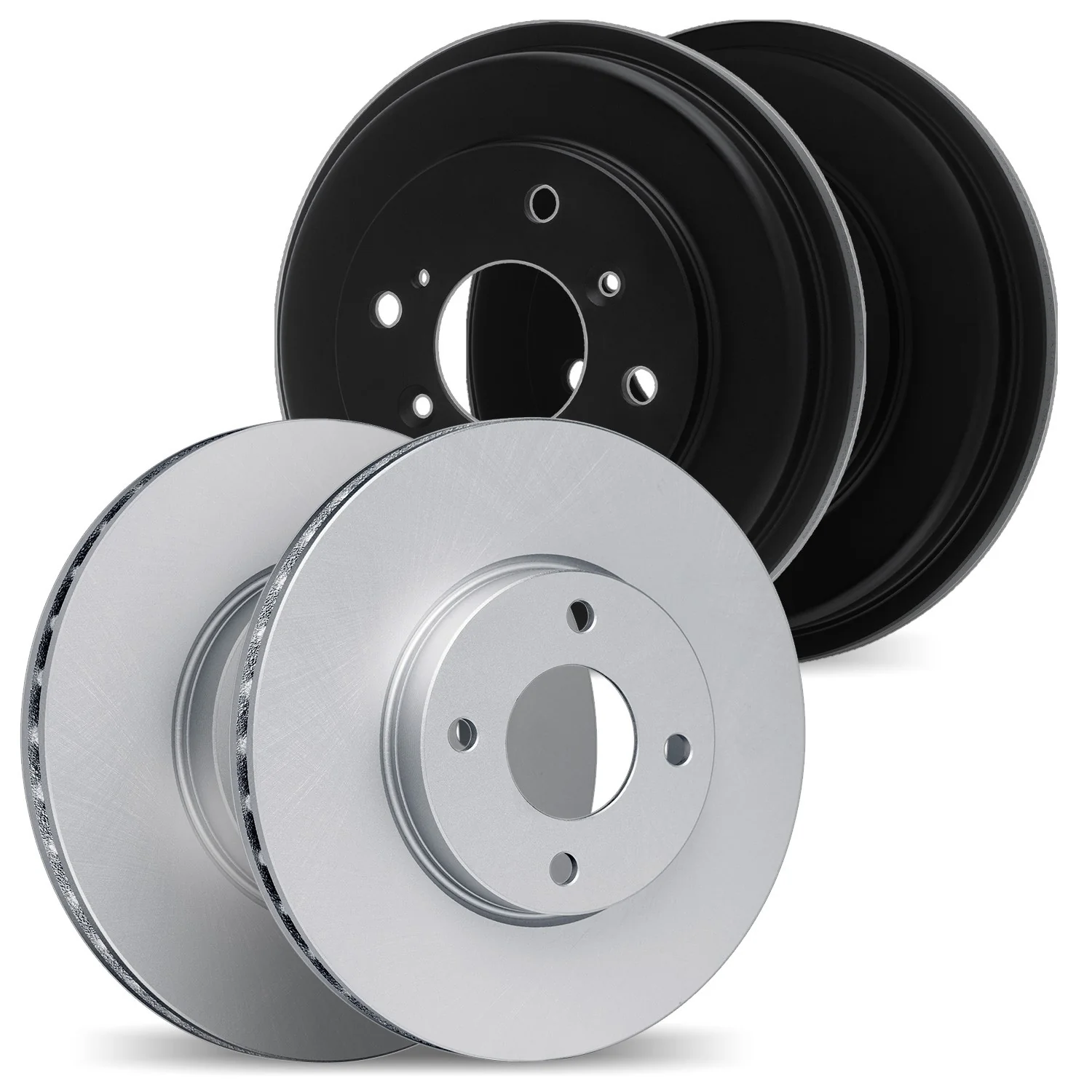 Dynamite Friction 4004-91002 Disc Brake Kit - Front and Rear