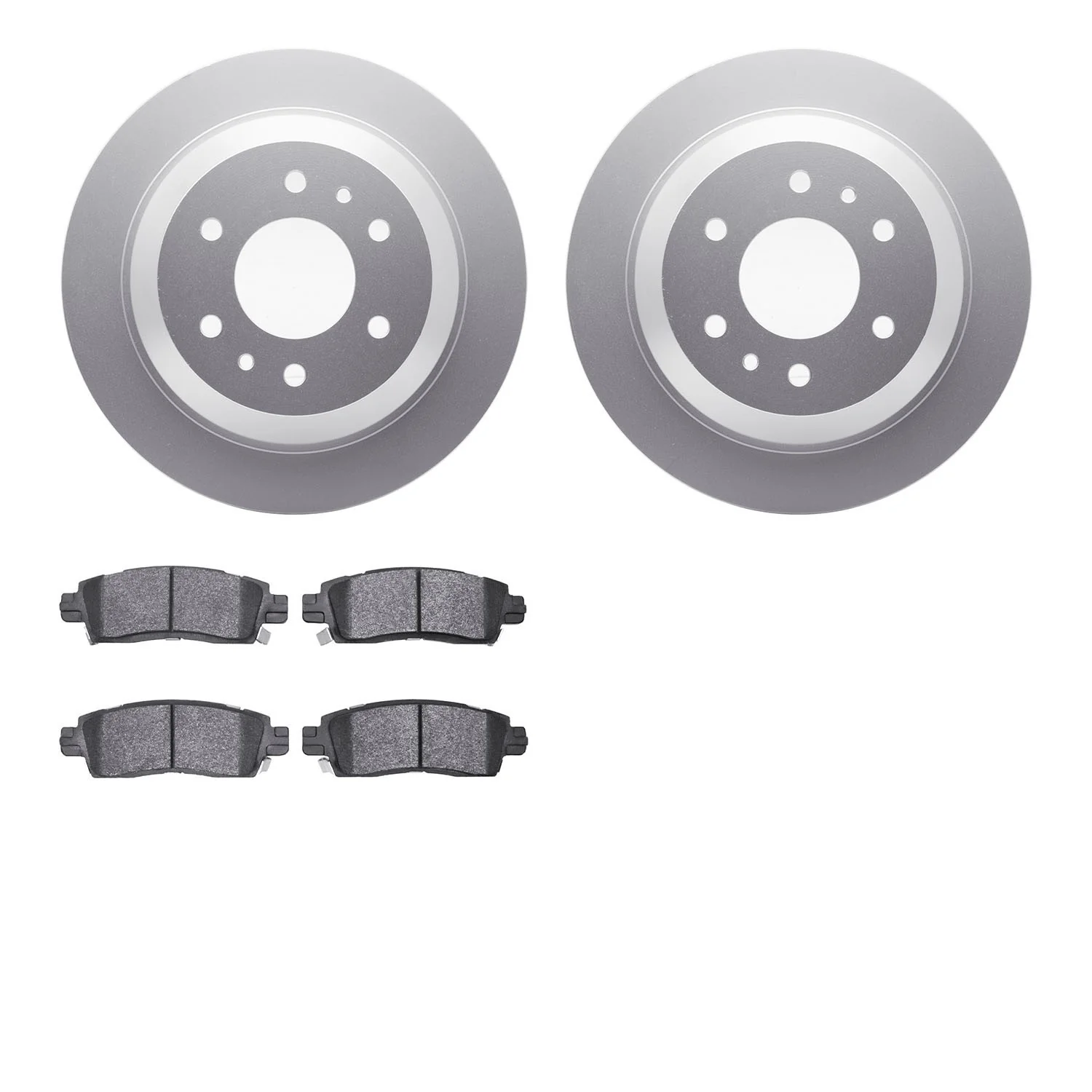Dynamite Friction 4202-48107 Disc Brake Kit - Rear
