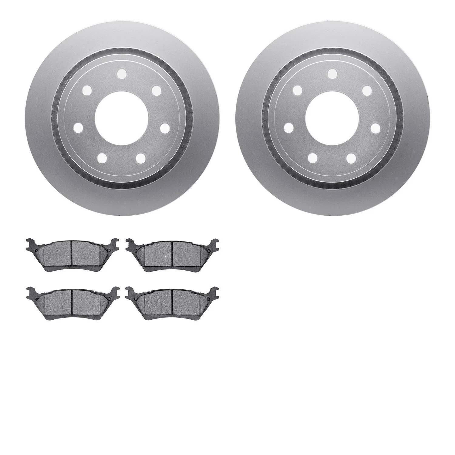 Dynamite Friction 4202-54009 Disc Brake Kit - Rear