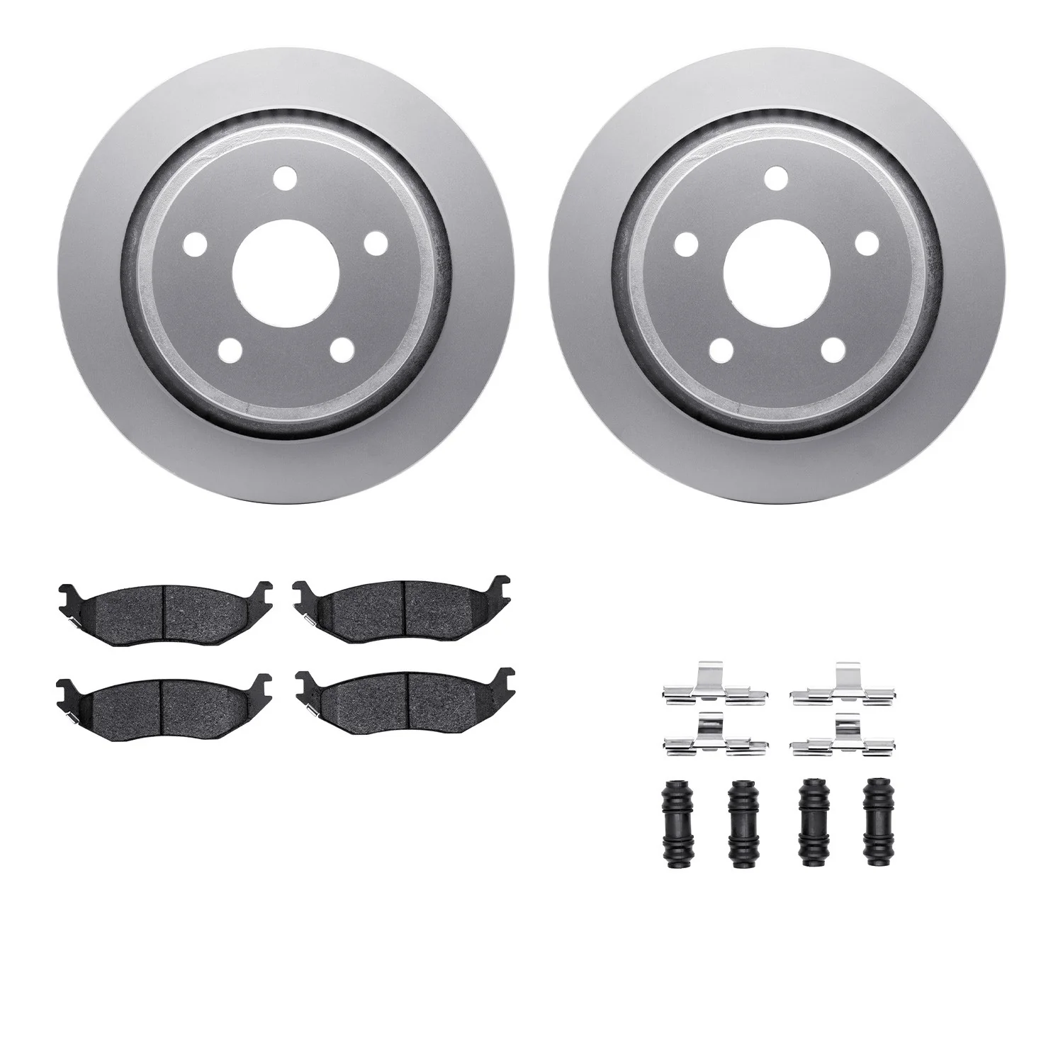 Dynamite Friction 4212-40132 Disc Brake Kit - Rear