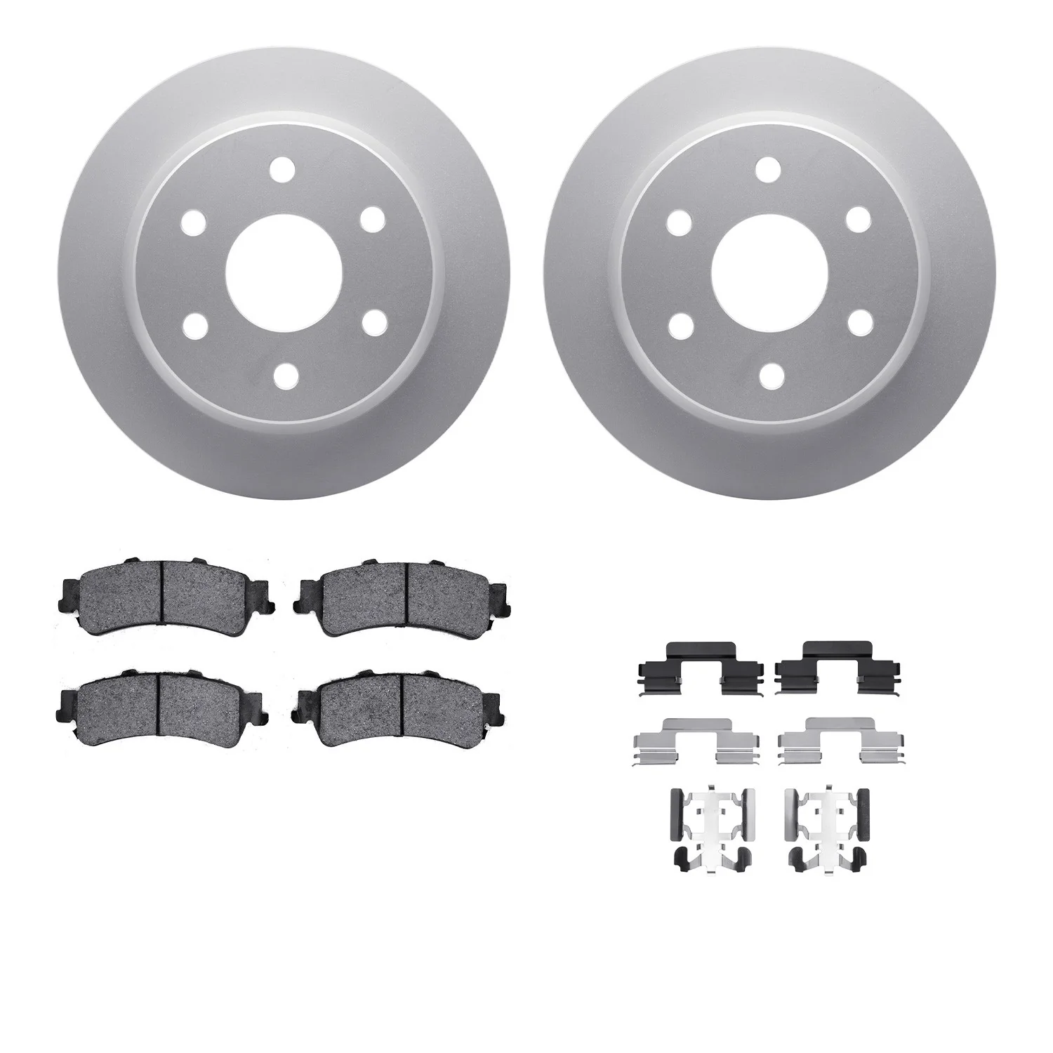 Dynamite Friction 4212-48004 Disc Brake Kit - Rear