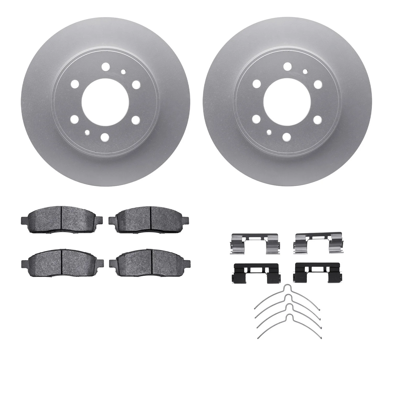 Dynamite Friction 4212-99207 Disc Brake Kit - Front