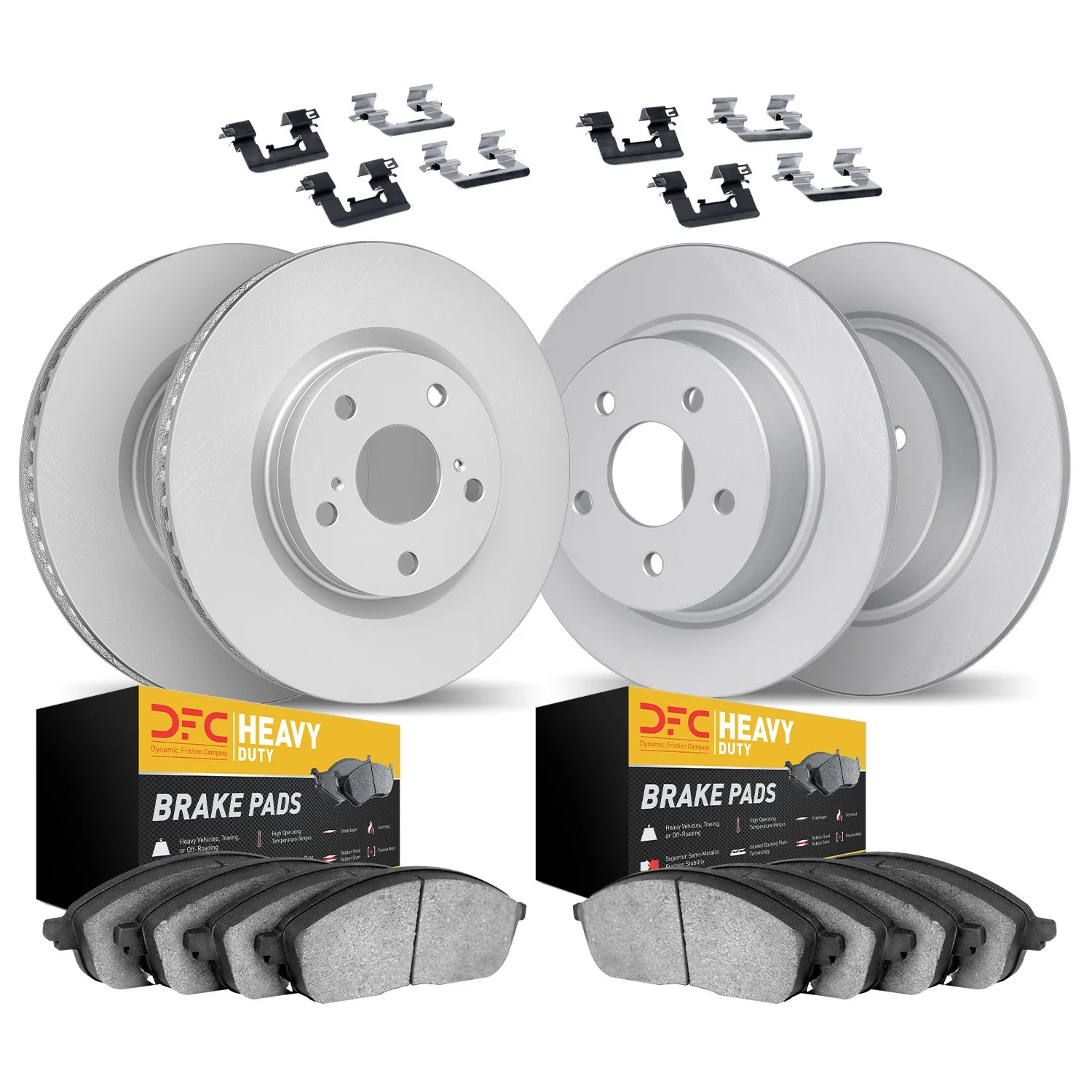 Dynamite Friction 4214-54126 Disc Brake Kit - Front and Rear