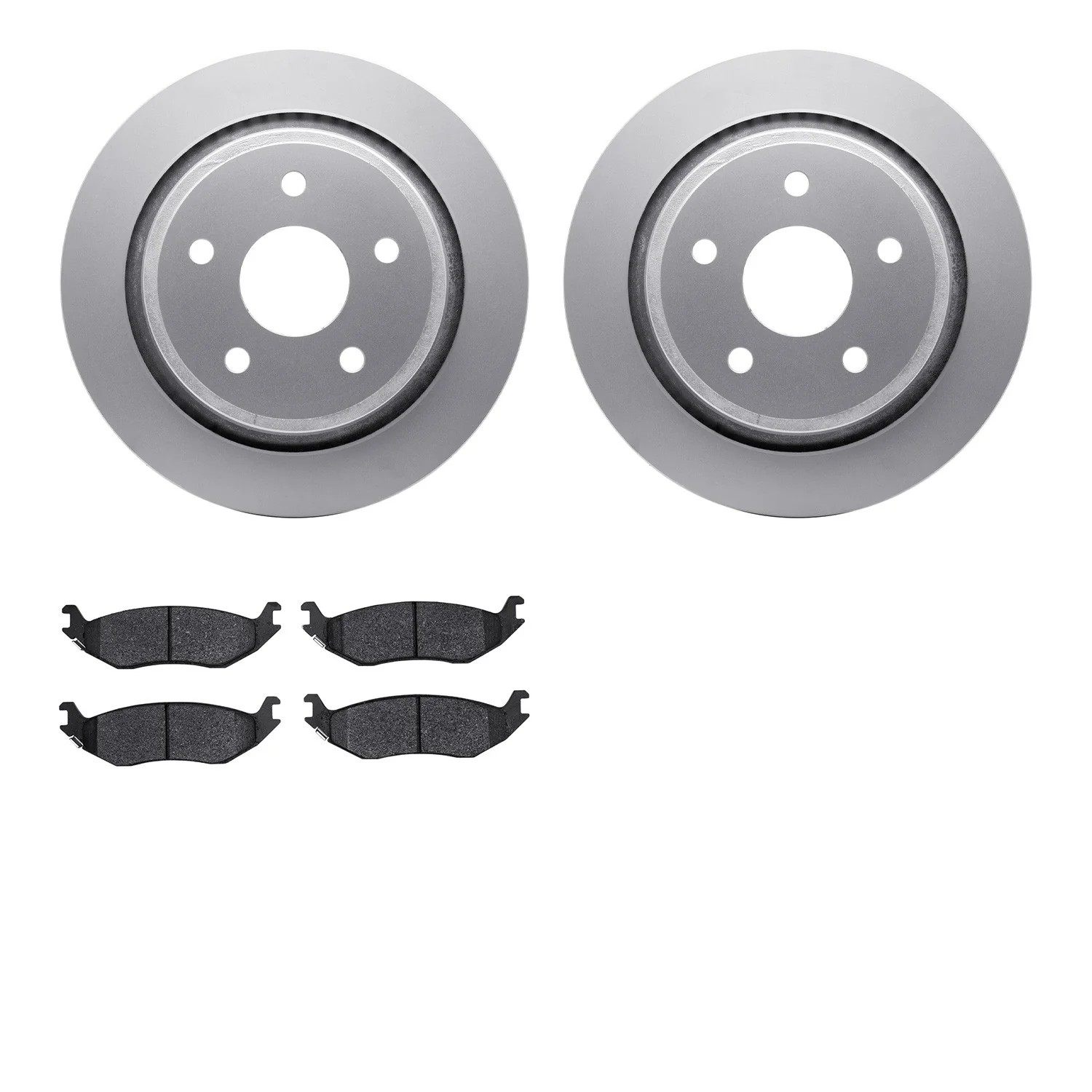 Dynamite Friction 4402-40011 Disc Brake Kit - Rear
