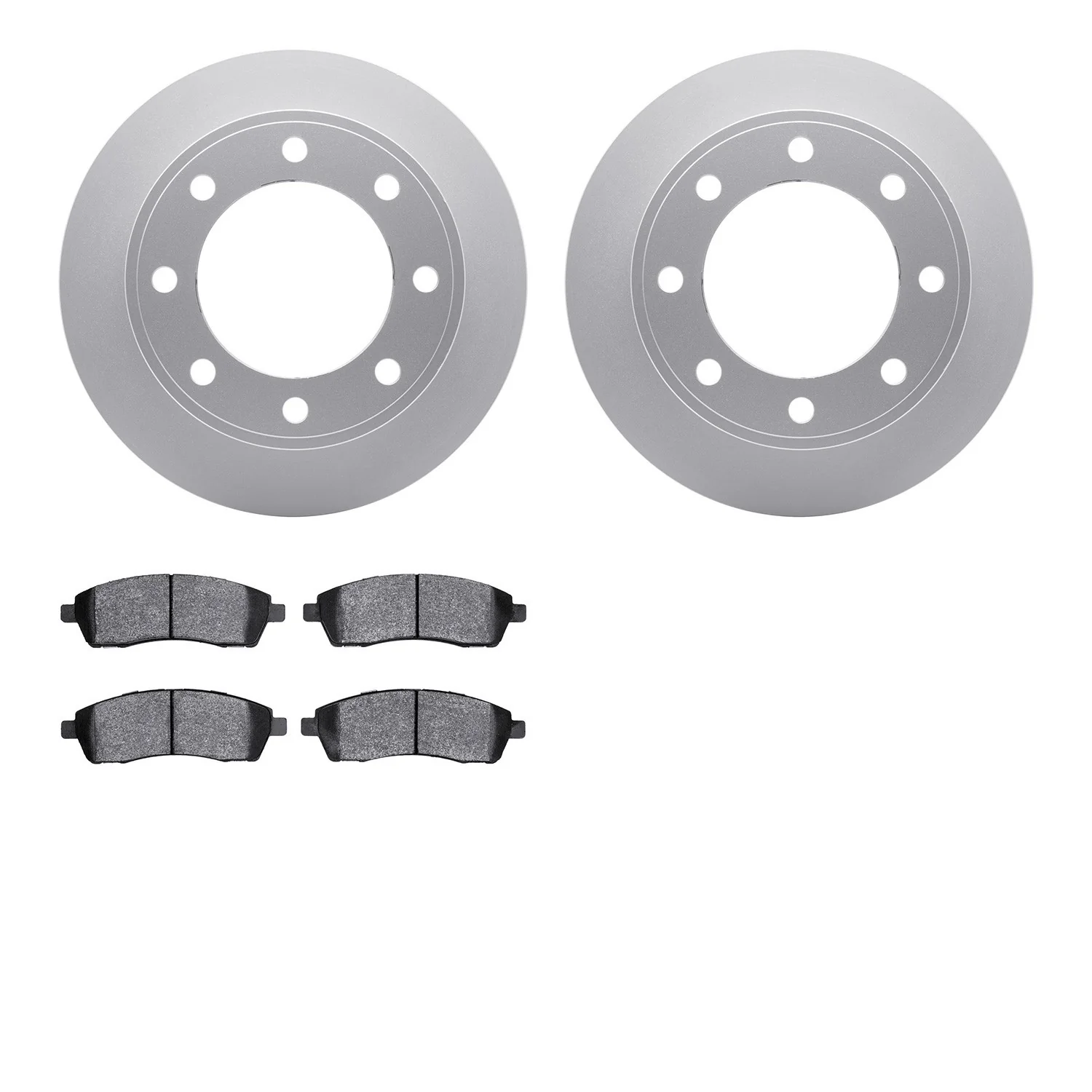 Dynamite Friction 4402-54024 Disc Brake Kit - Rear