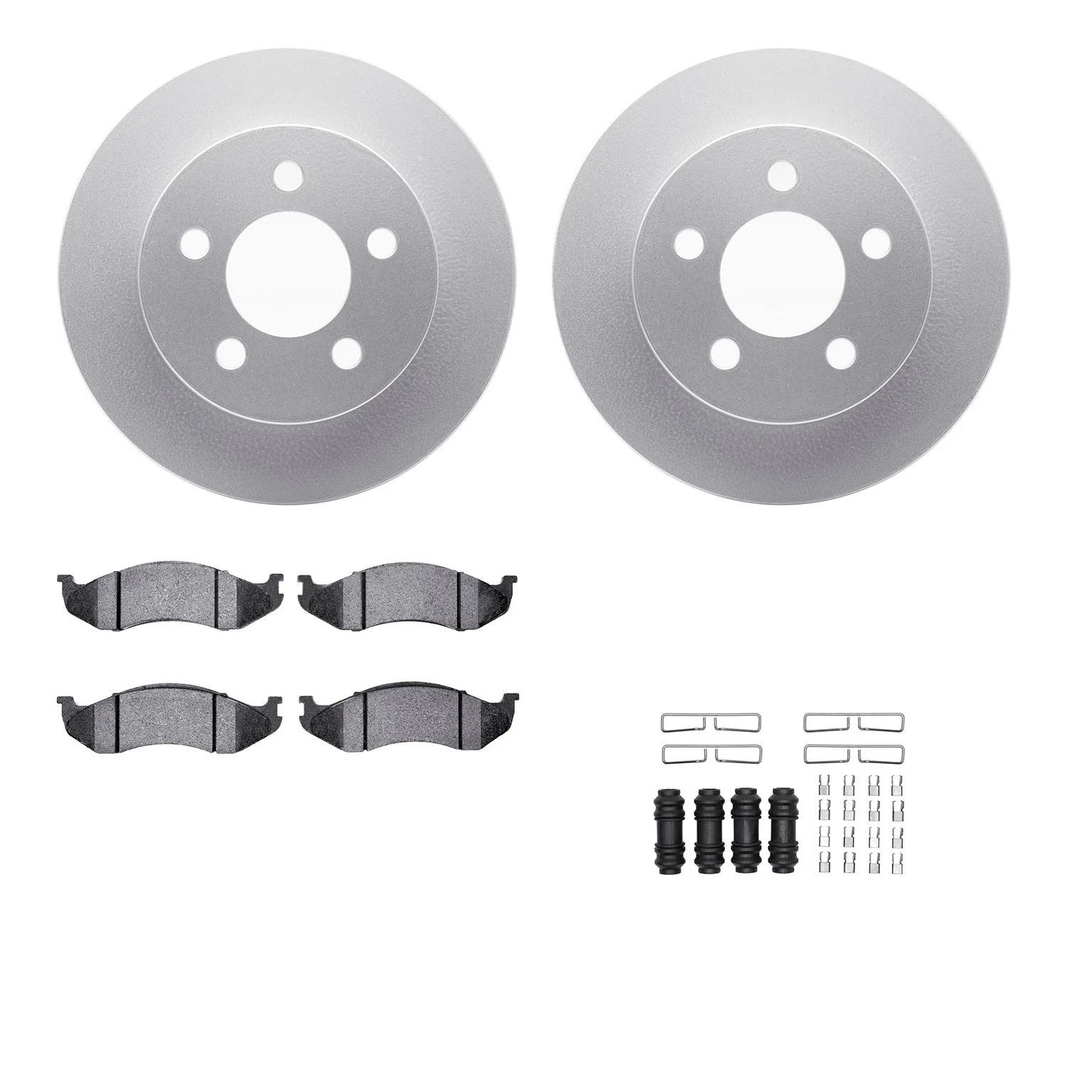 Dynamite Friction 4412-42026 Disc Brake Kit - Front