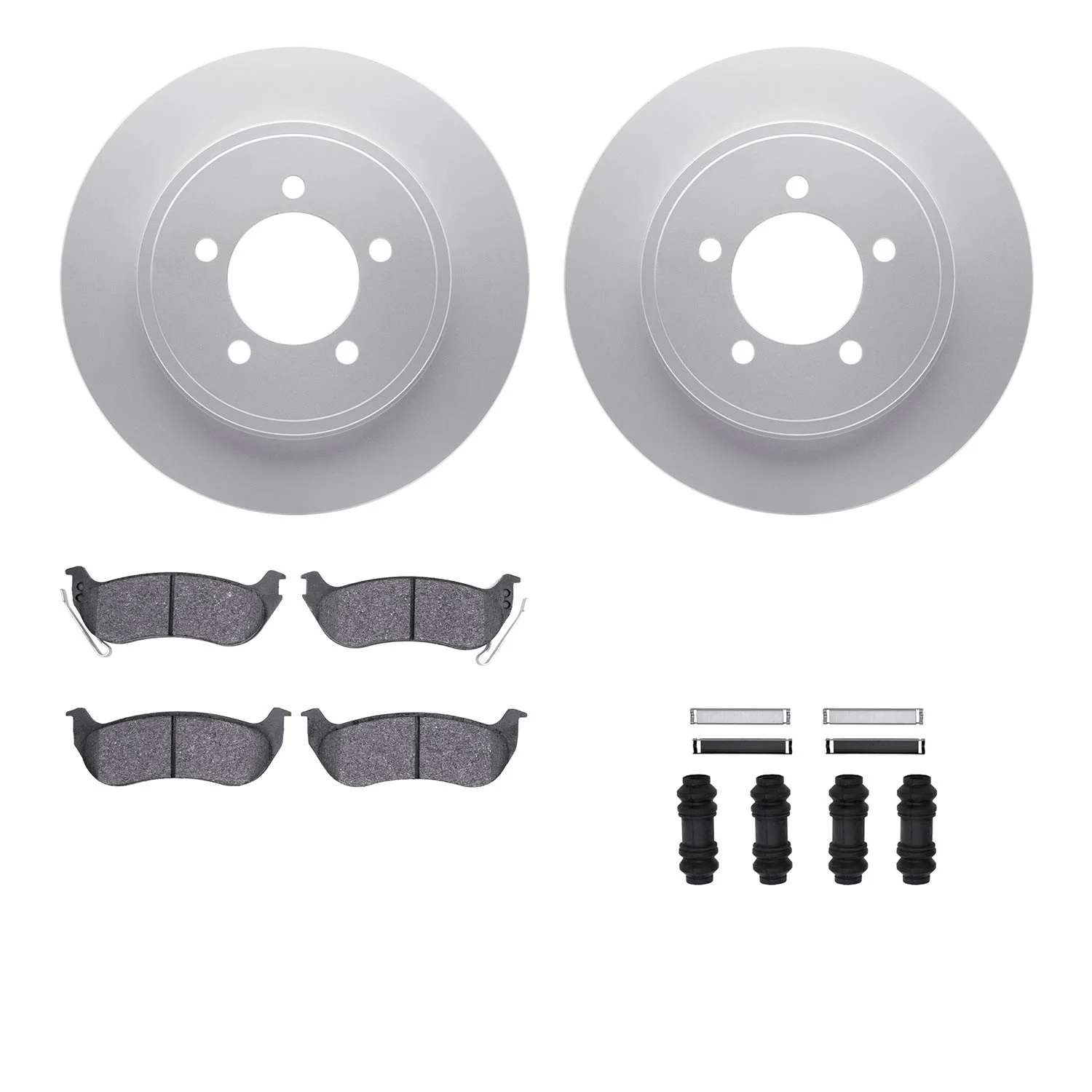 Dynamite Friction 4412-54041 Disc Brake Kit - Rear