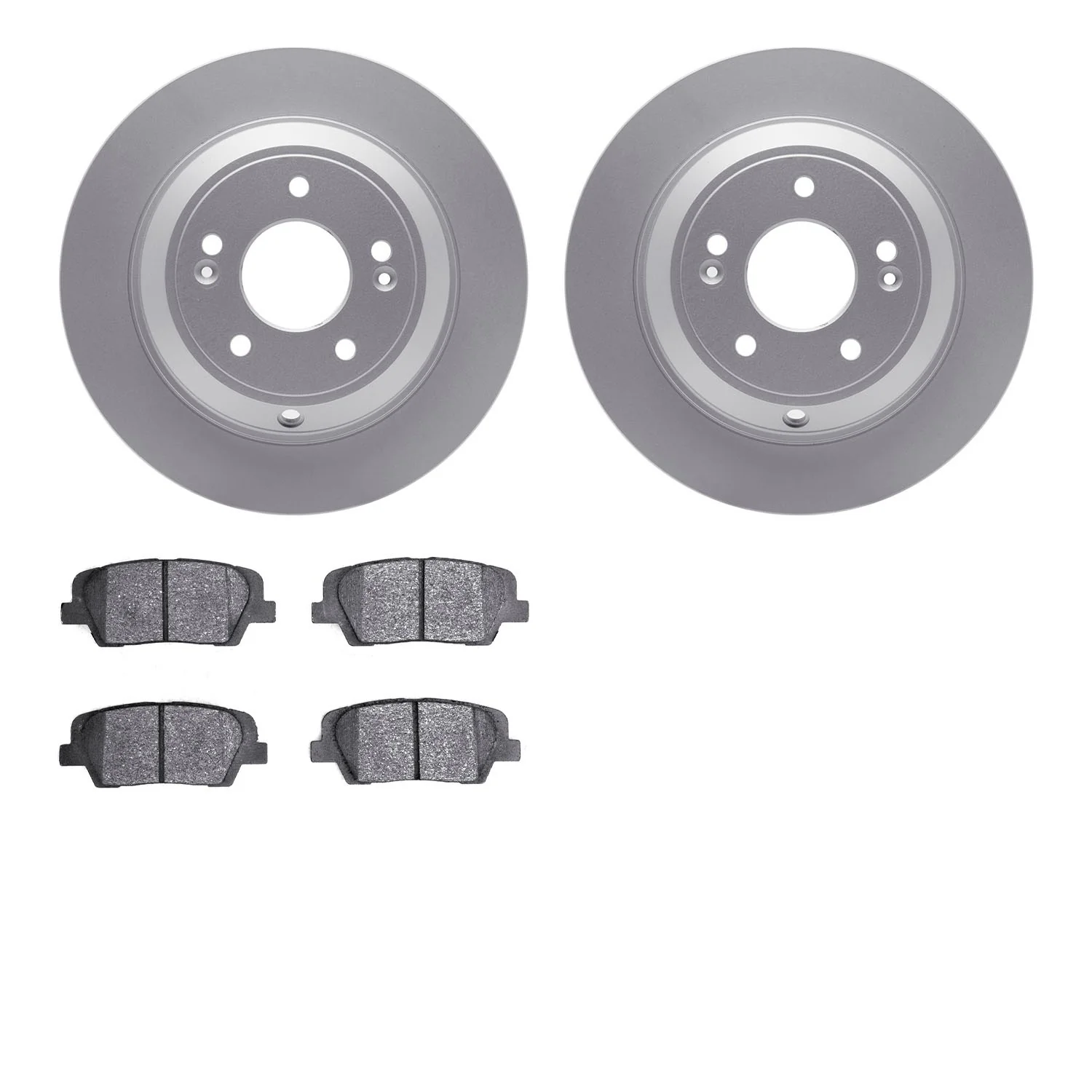 Dynamite Friction 4502-21081 Disc Brake Kit - Rear