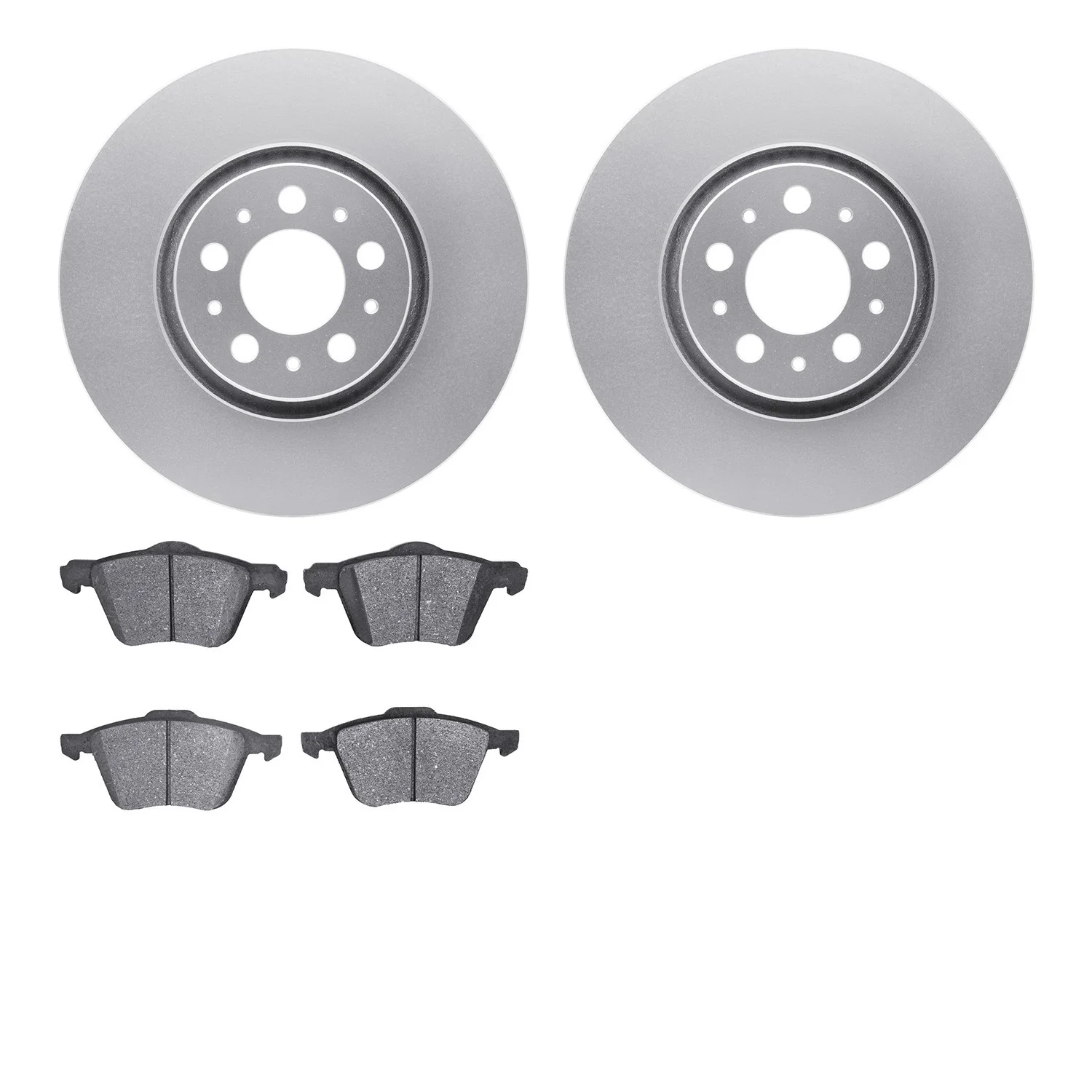 Dynamite Friction 4502-27081 Disc Brake Kit - Front