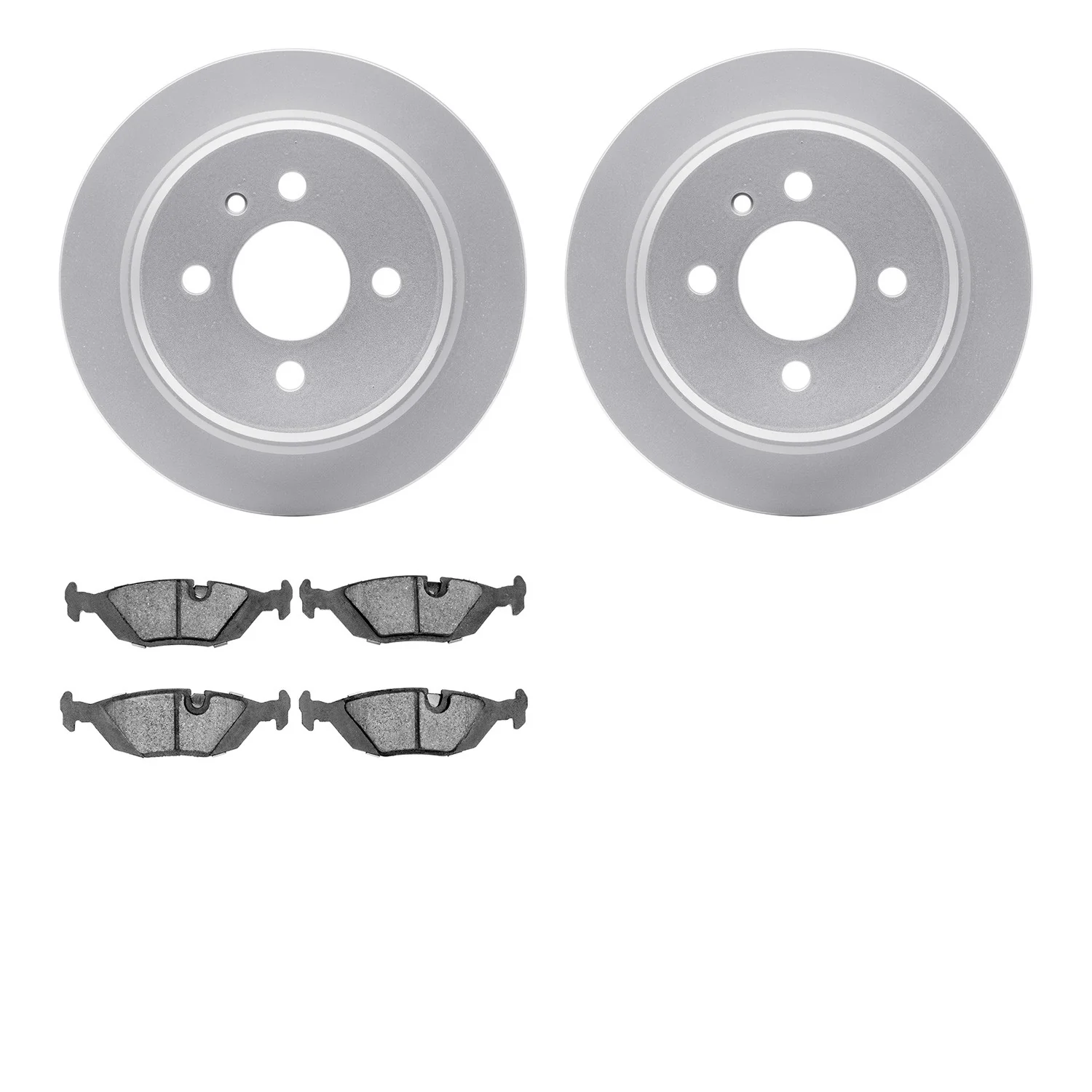 Dynamite Friction 4502-31077 Disc Brake Kit - Rear