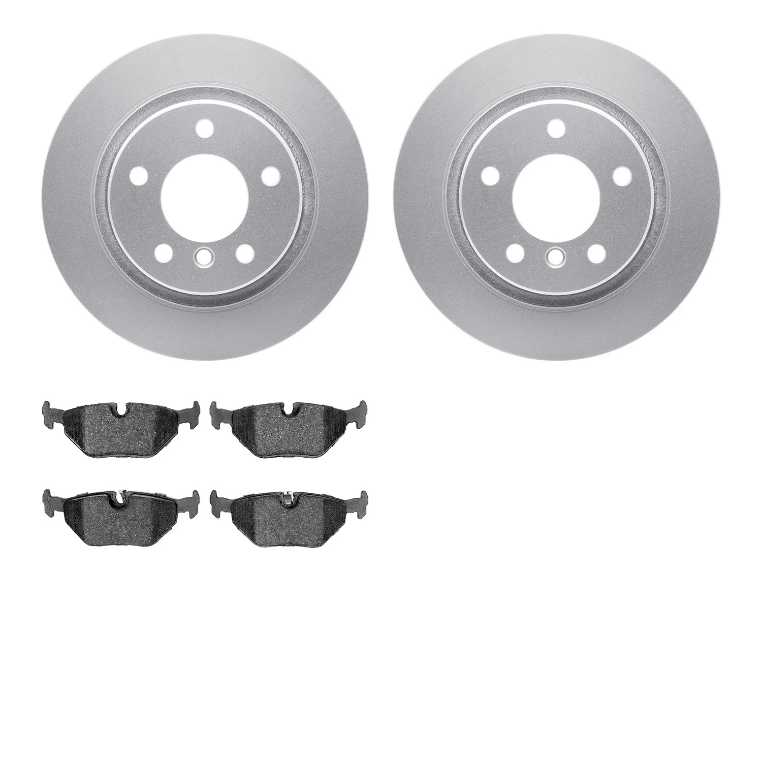 Dynamite Friction 4502-31158 Disc Brake Kit - Rear