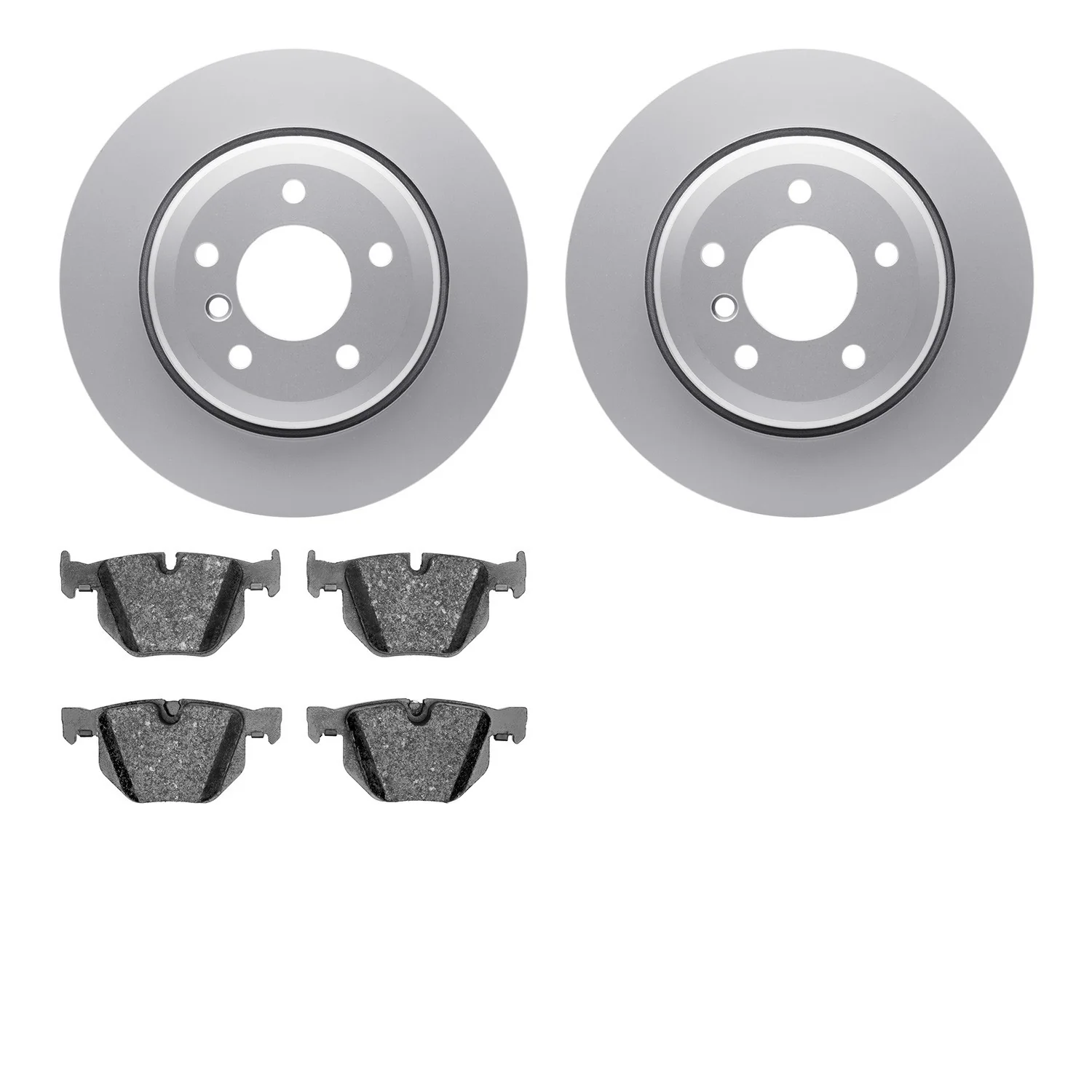 Dynamite Friction 4502-31183 Disc Brake Kit - Rear