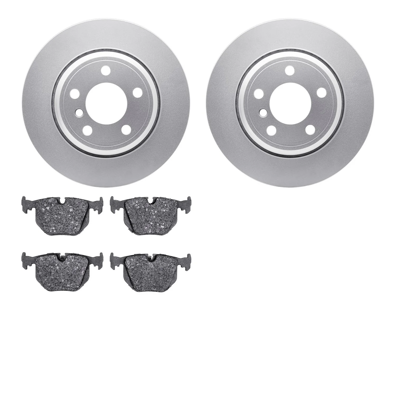 Dynamite Friction 4502-31254 Disc Brake Kit - Rear