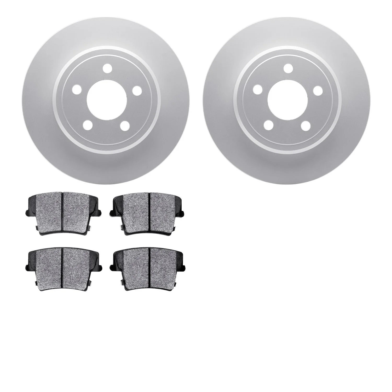 Dynamite Friction 4502-39042 Disc Brake Kit - Rear