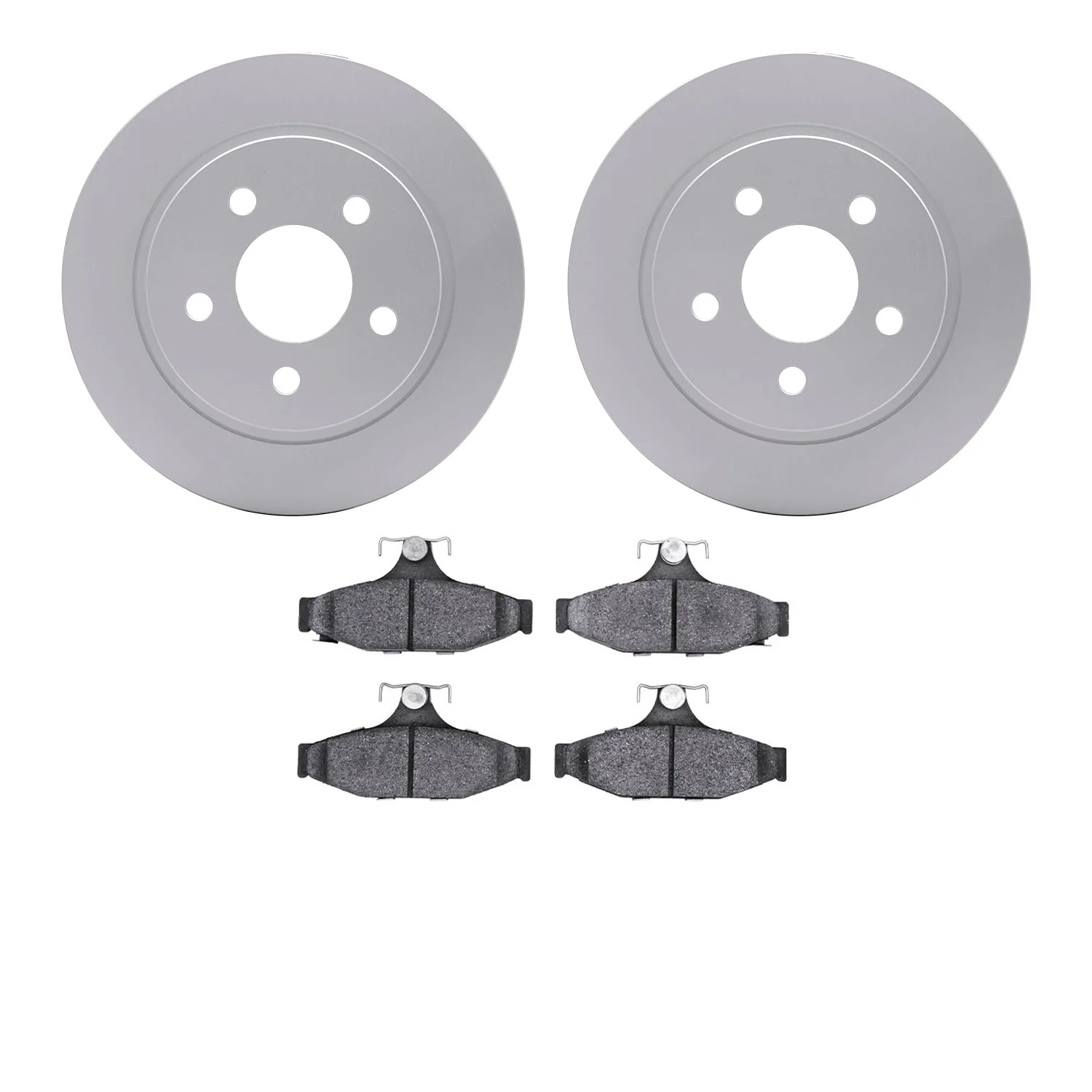 Dynamite Friction 4502-47062 Disc Brake Kit - Rear