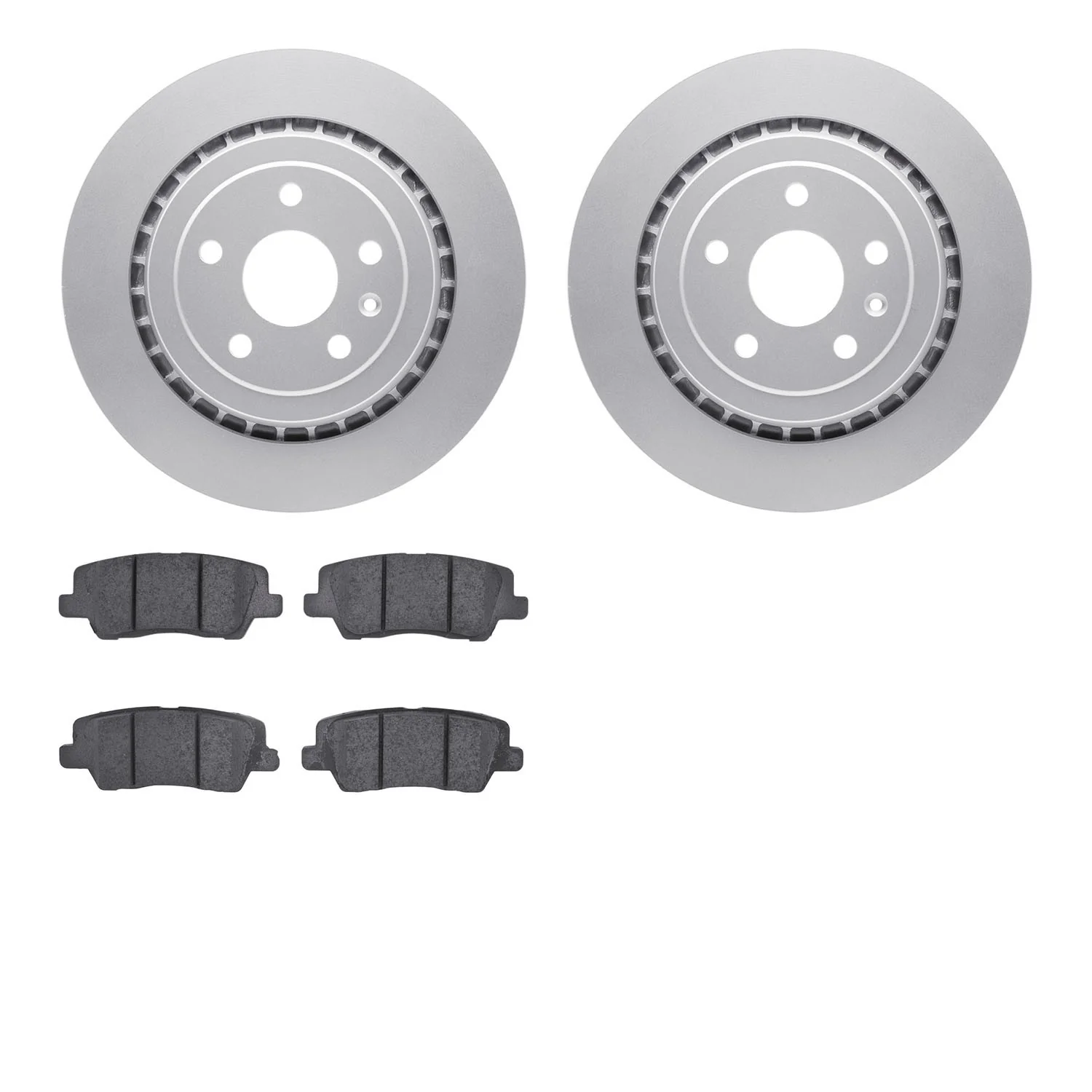 Dynamite Friction 4502-47115 Disc Brake Kit - Rear