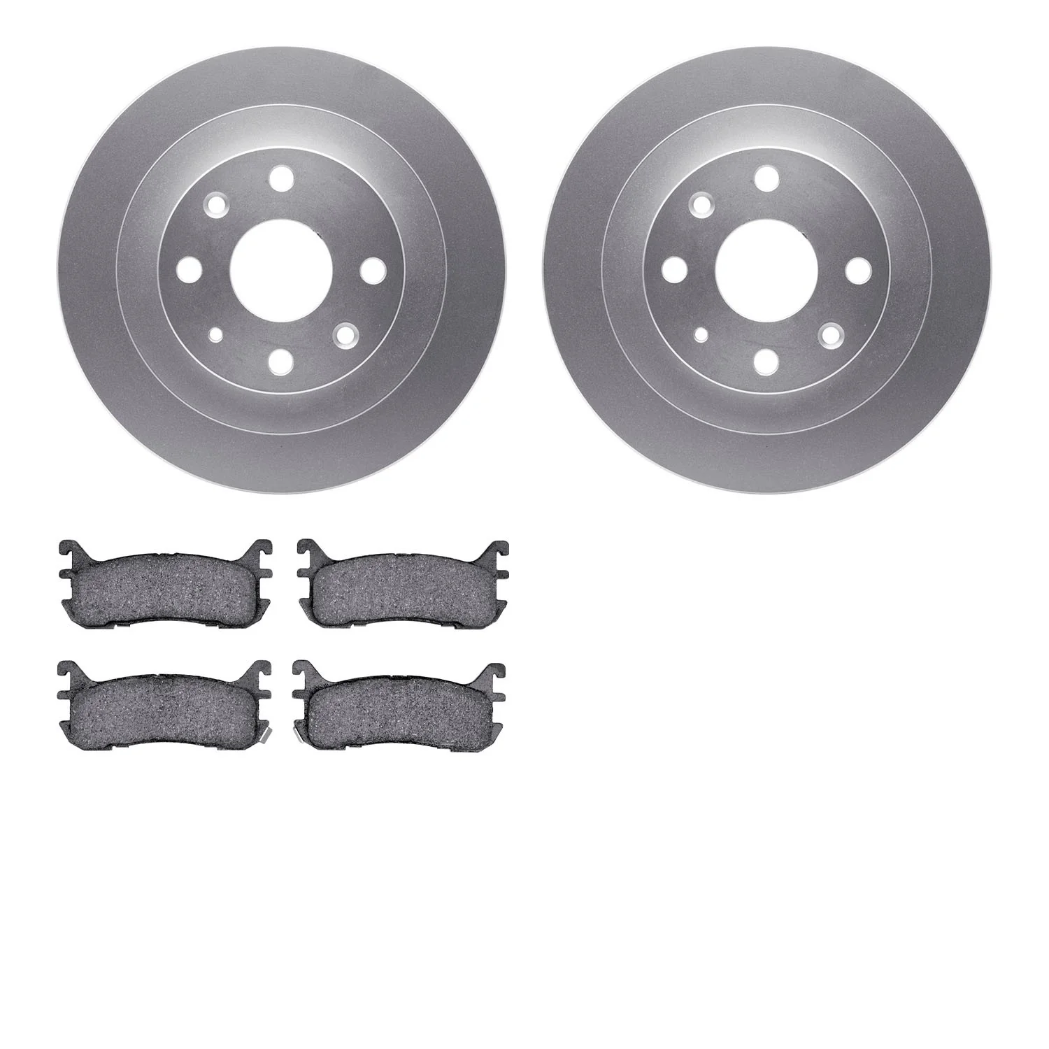 Dynamite Friction 4502-54100 Disc Brake Kit - Rear