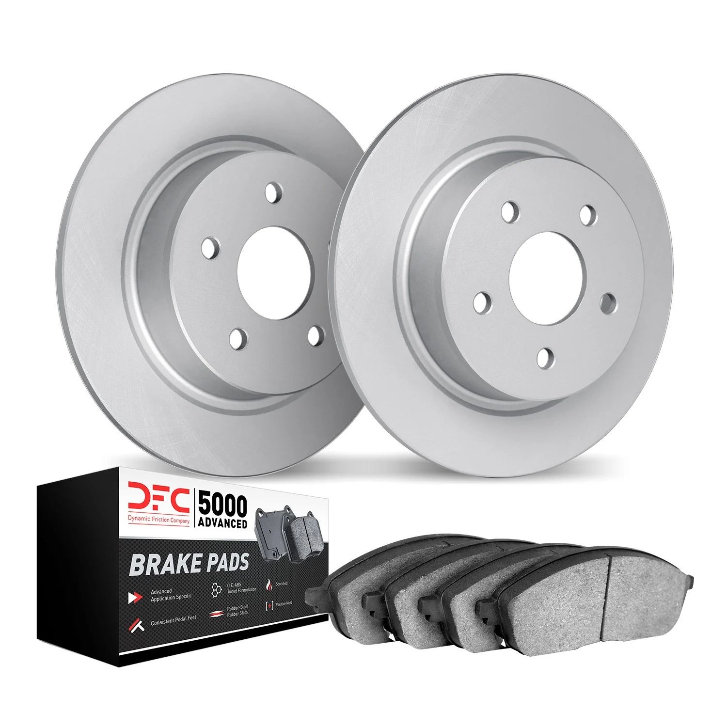 Dynamite Friction 4502-54244 Disc Brake Kit - Rear