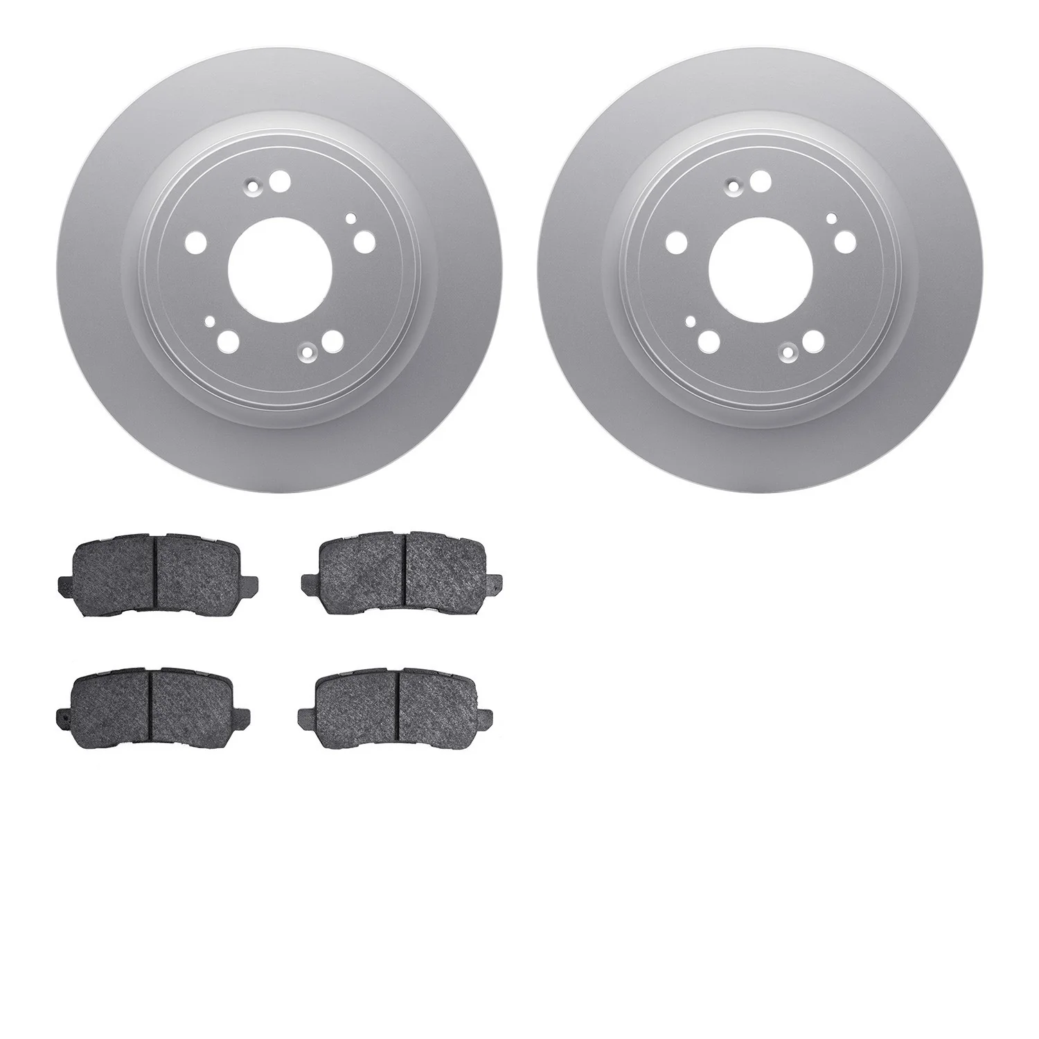 Dynamite Friction 4502-58037 Disc Brake Kit - Rear