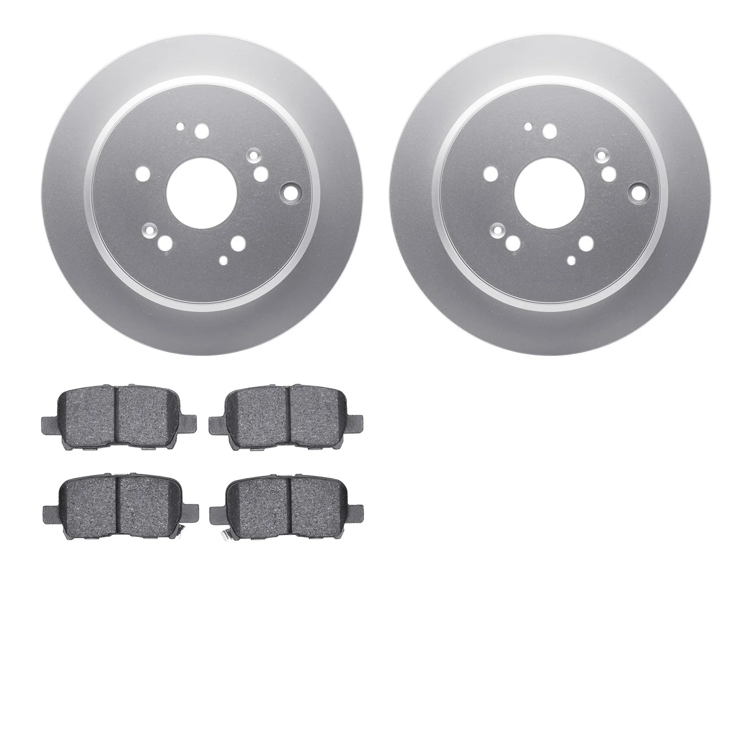 Dynamite Friction 4502-59155 Disc Brake Kit - Rear
