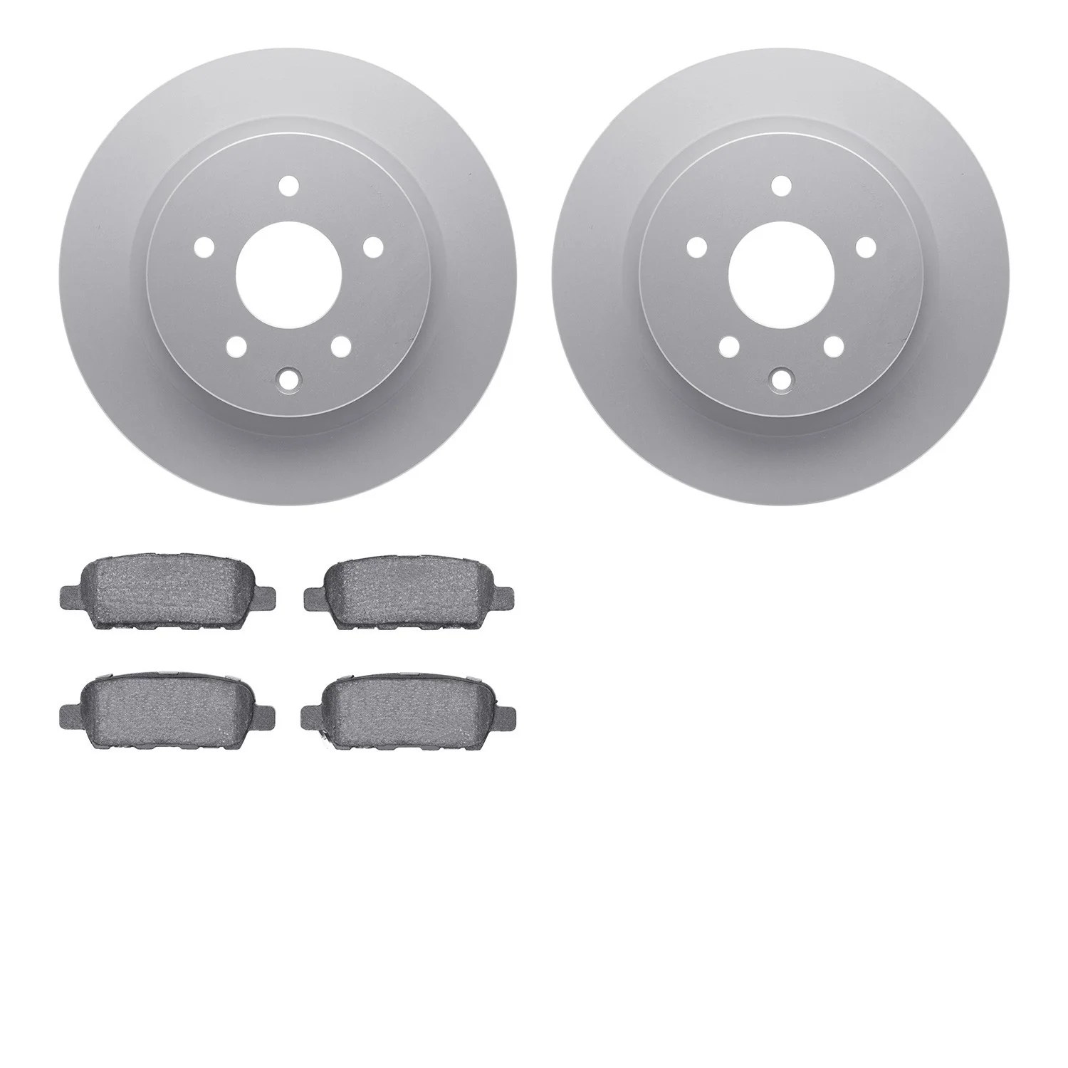 Dynamite Friction 4502-67098 Disc Brake Kit - Rear