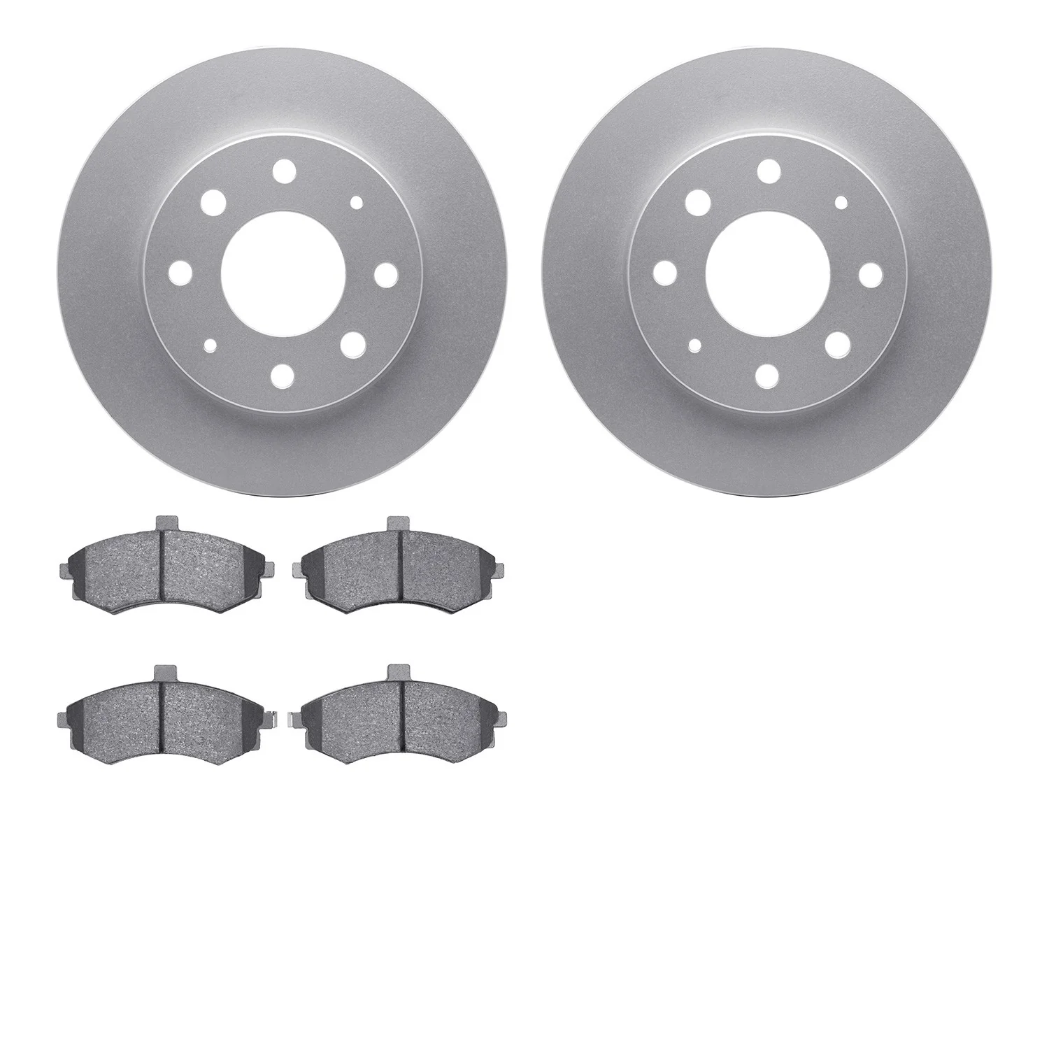 Dynamite Friction 4502-72043 Disc Brake Kit - Front