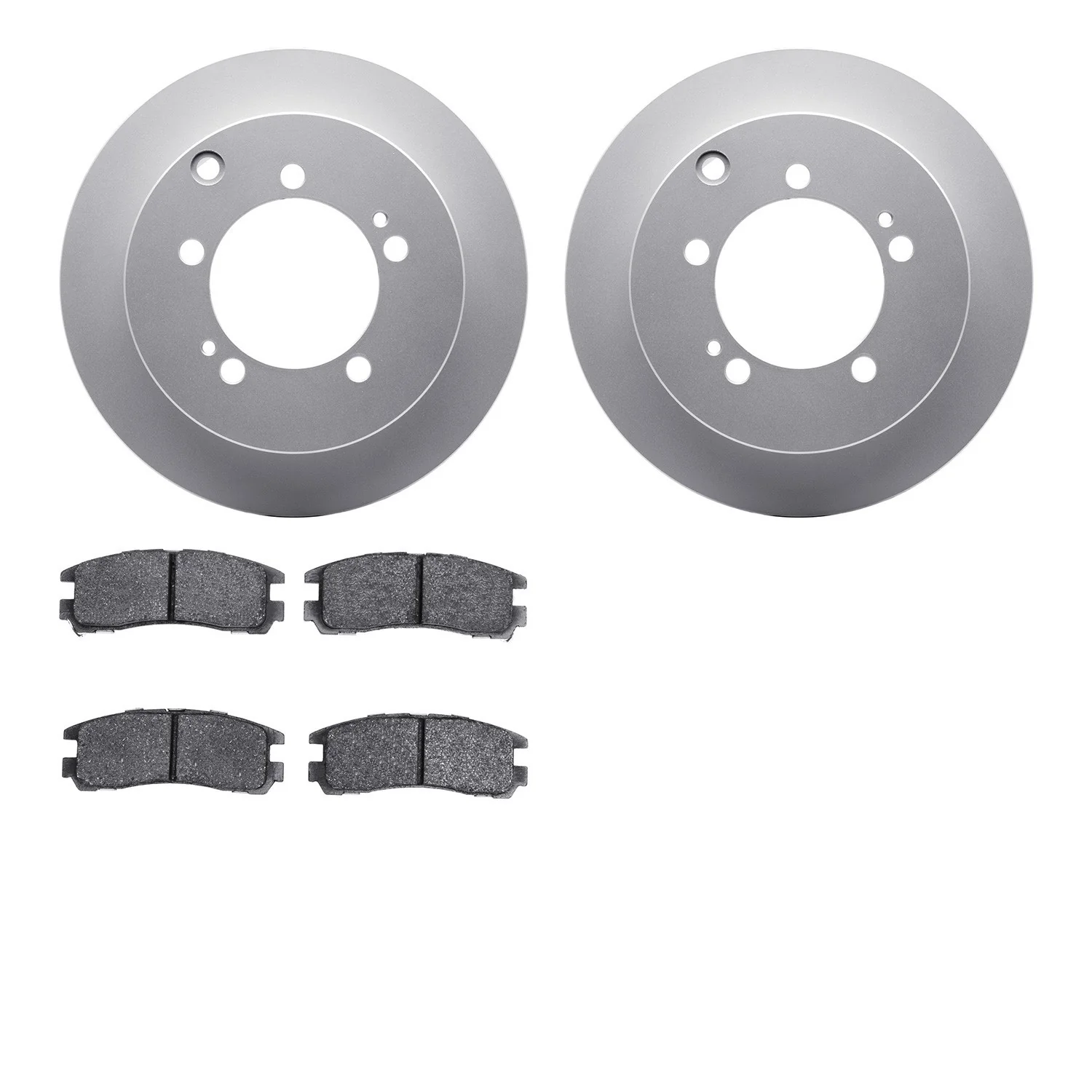 Dynamite Friction 4502-72045 Disc Brake Kit - Rear