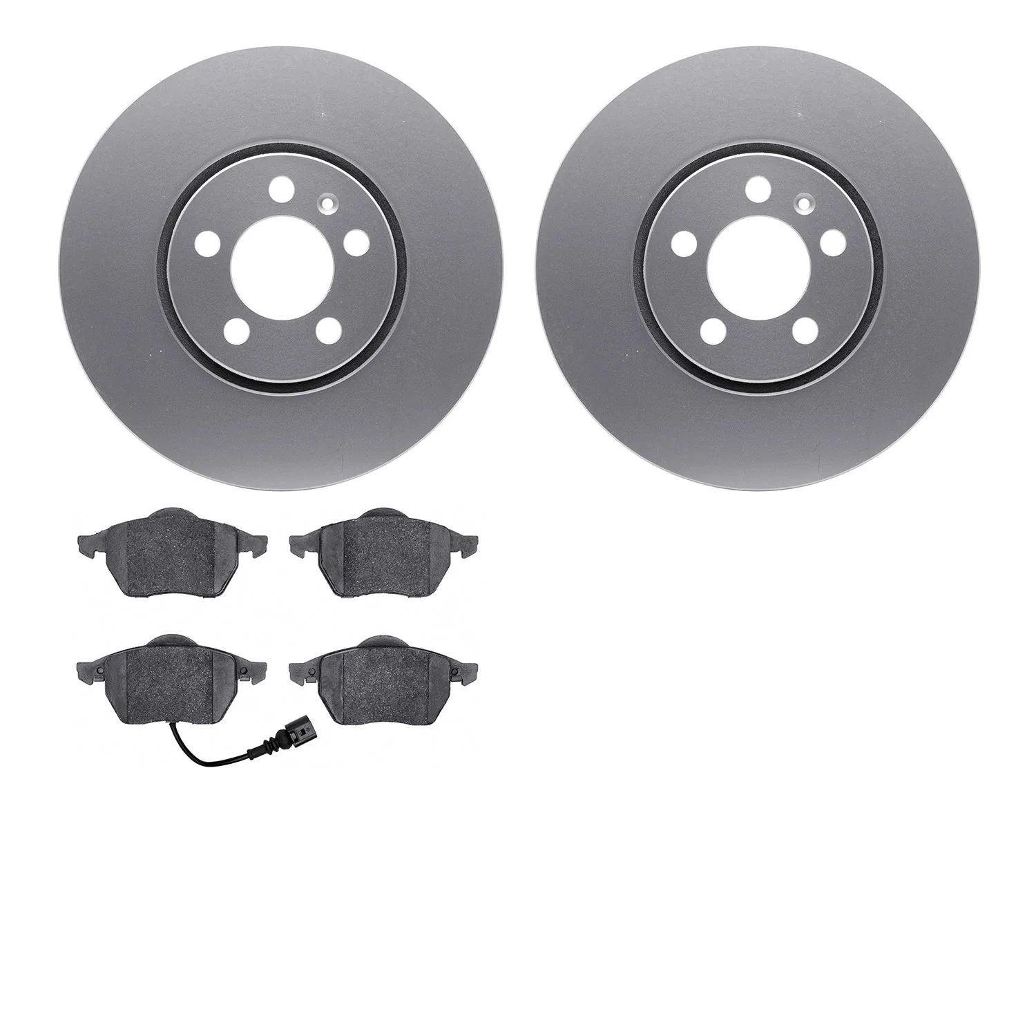 Dynamite Friction 4502-74096 Disc Brake Kit - Front