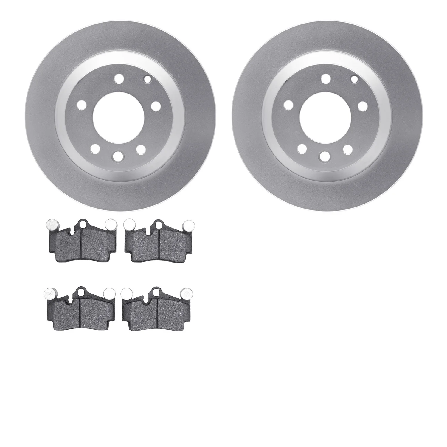 Dynamite Friction 4502-74136 Disc Brake Kit - Rear