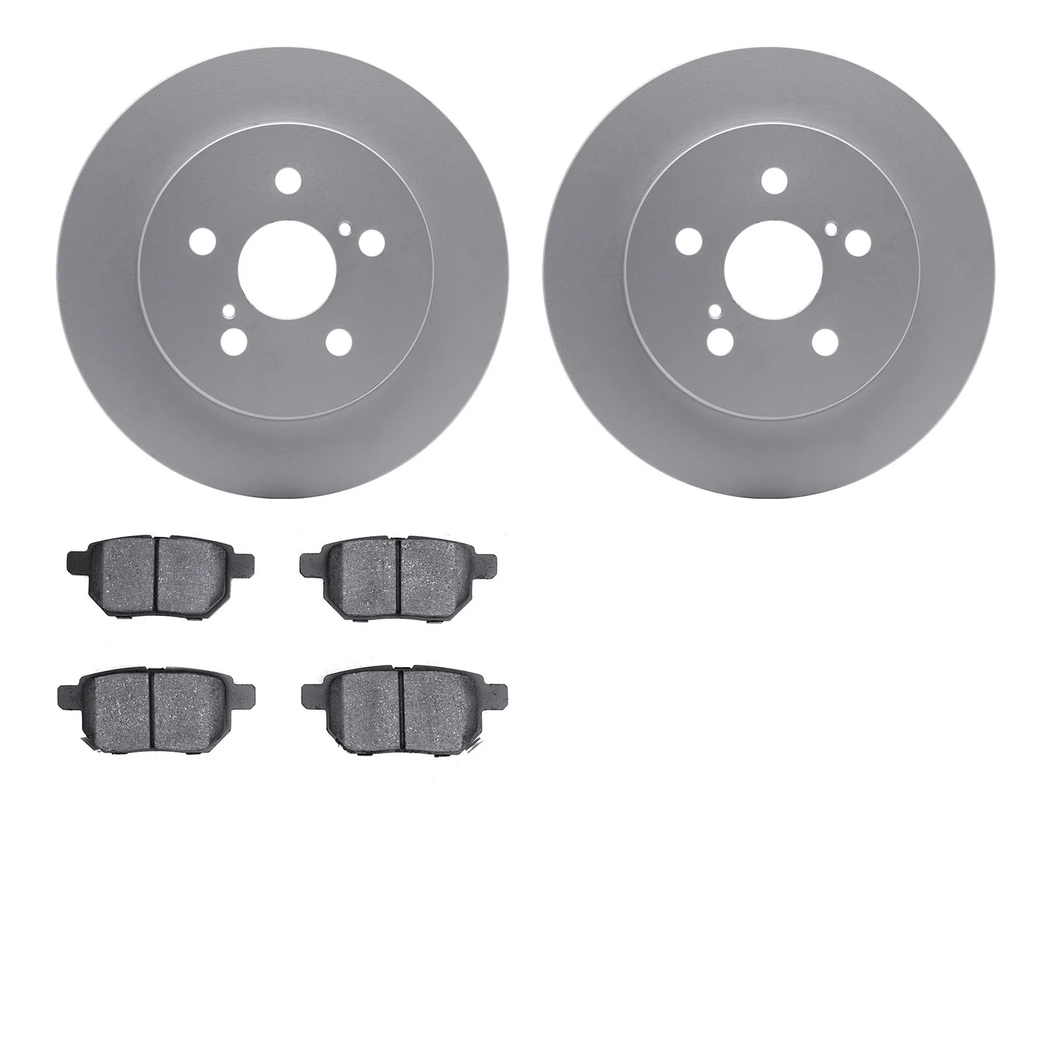 Dynamite Friction 4502-76140 Disc Brake Kit - Rear