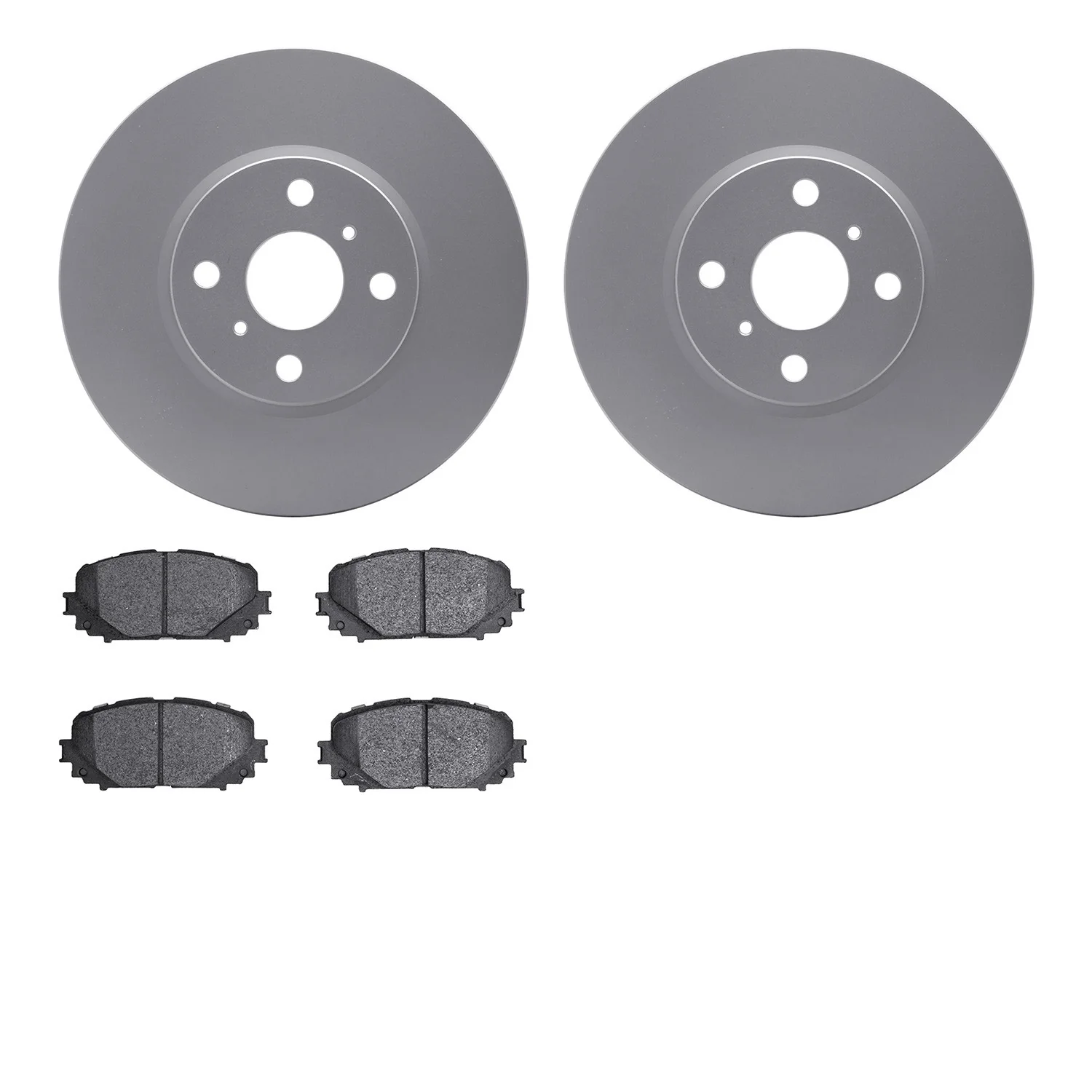Dynamite Friction 4502-76146 Disc Brake Kit - Front
