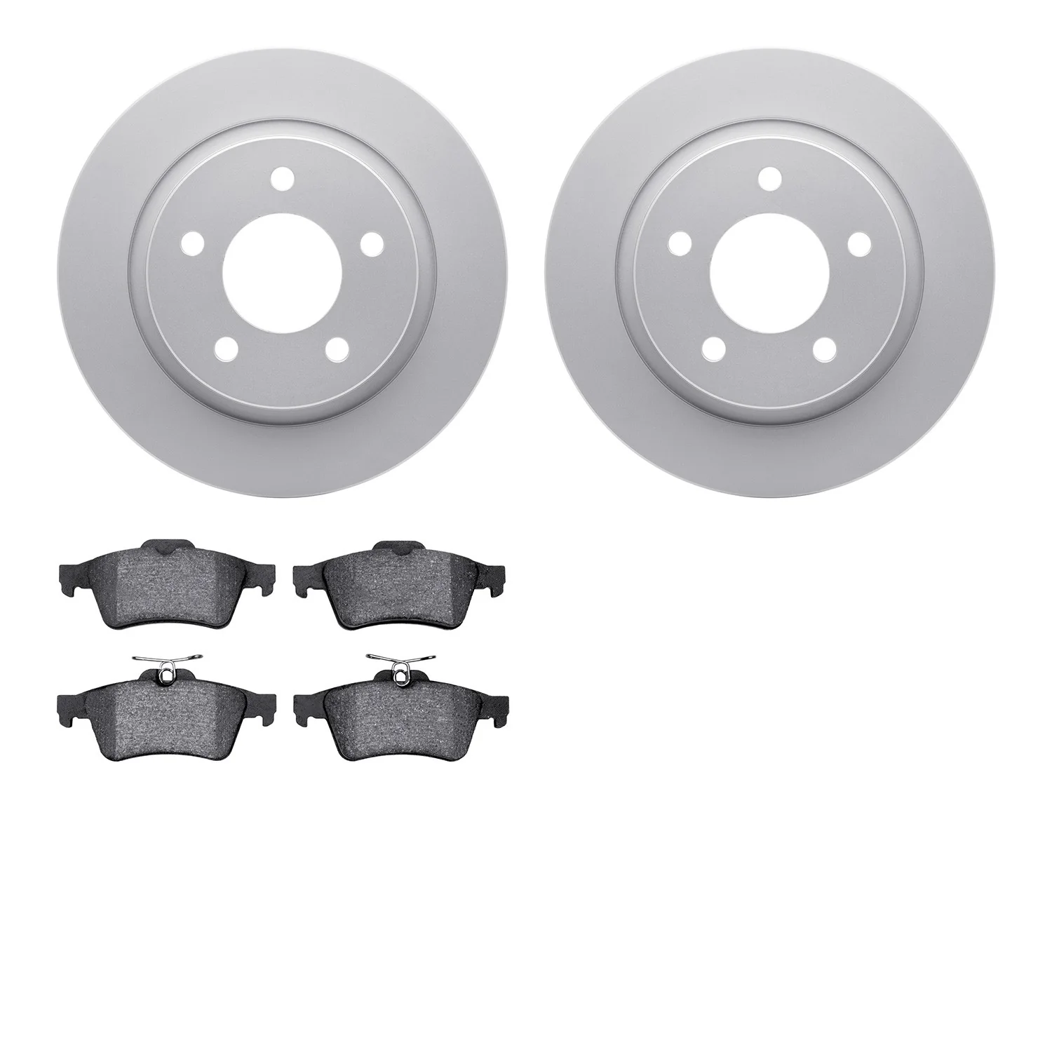 Dynamite Friction 4502-80063 Disc Brake Kit - Rear