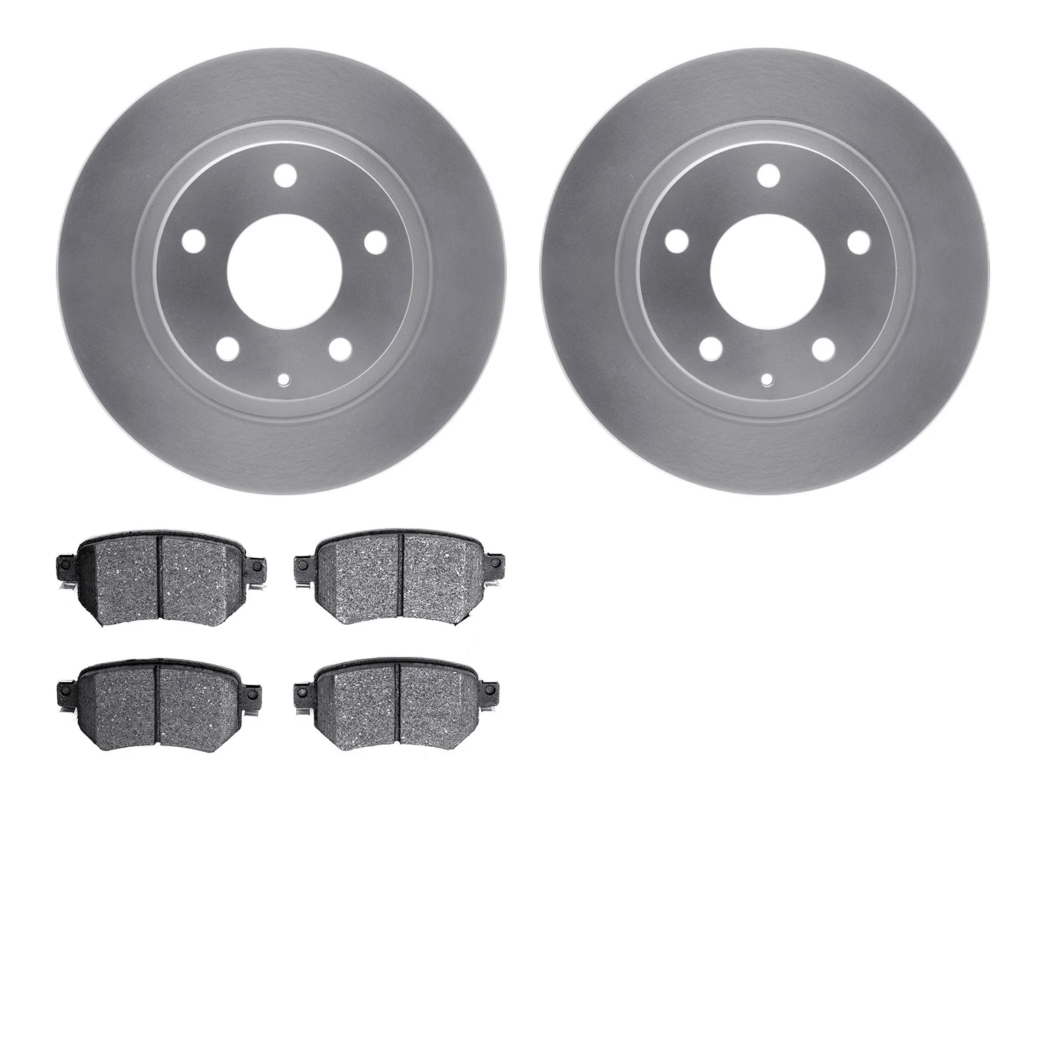 Dynamite Friction 4502-80079 Disc Brake Kit - Rear