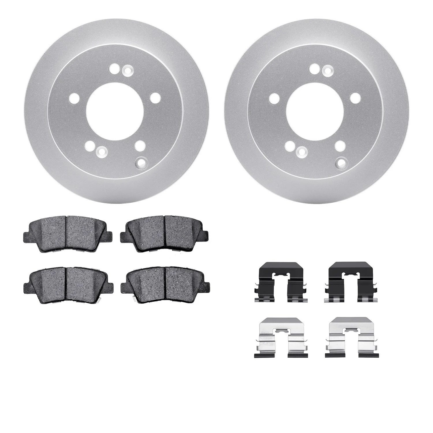 Dynamite Friction 4512-03101 Disc Brake Kit - Rear