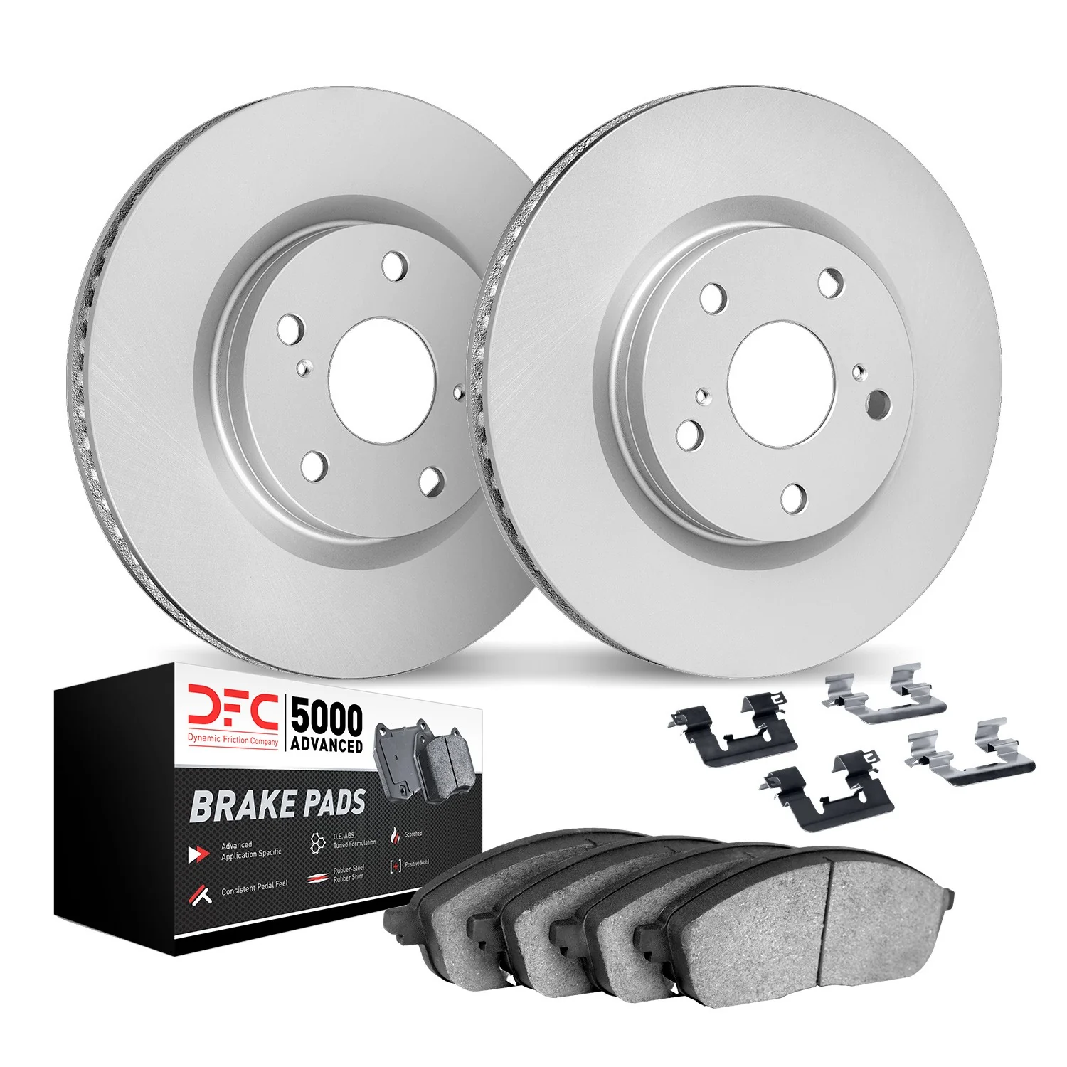 Dynamite Friction 4512-10006 Disc Brake Kit - Front