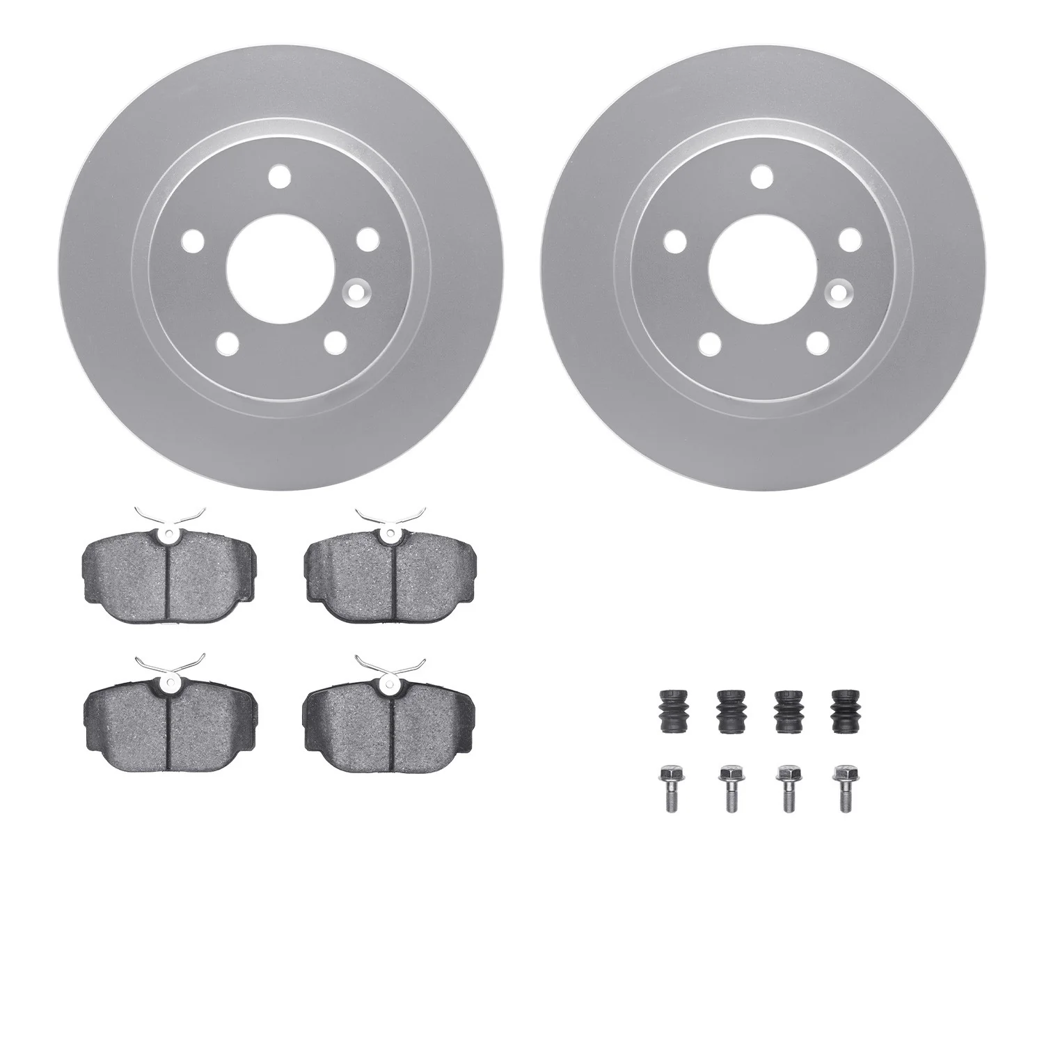 Dynamite Friction 4512-11035 Disc Brake Kit - Rear