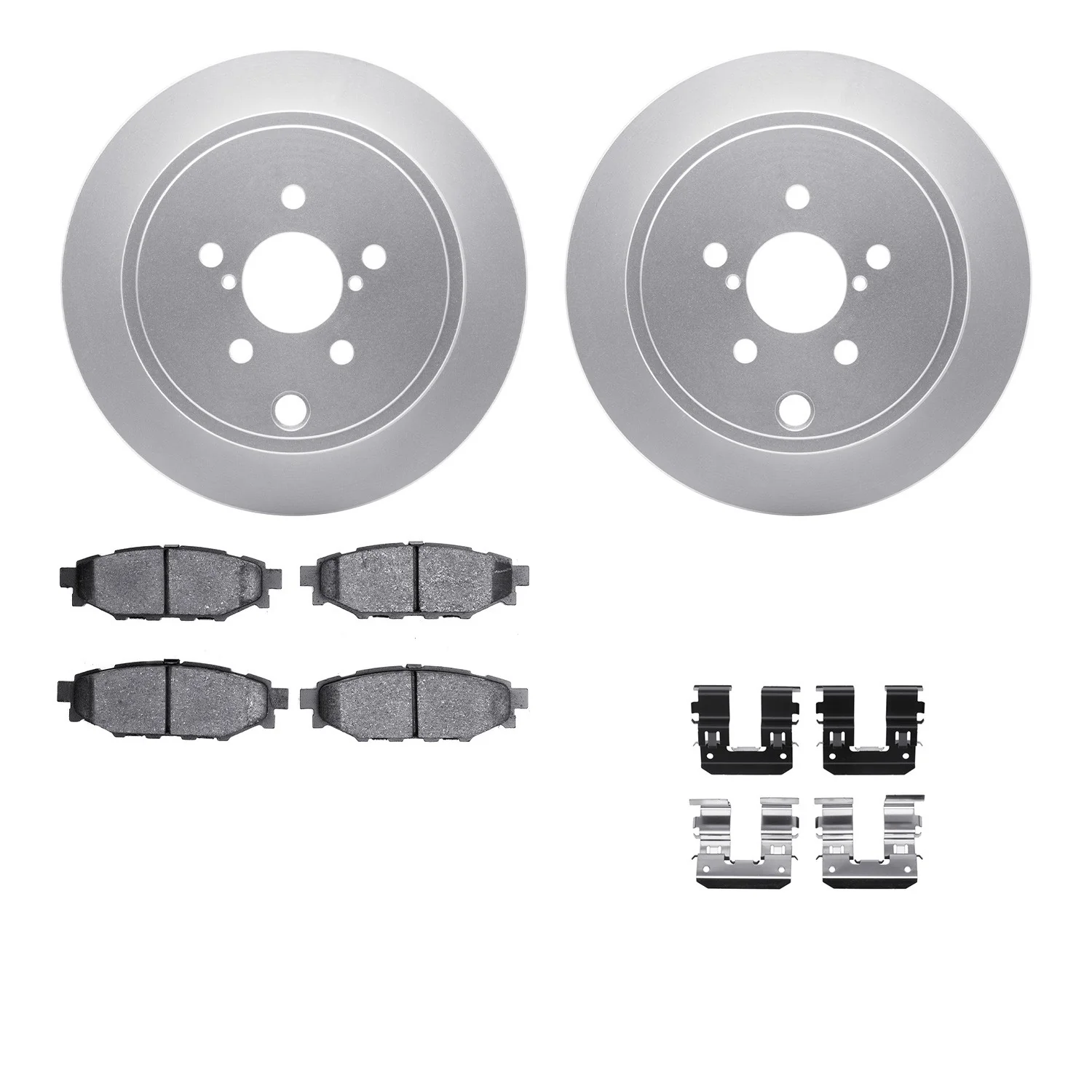 Dynamite Friction 4512-13064 Disc Brake Kit - Rear