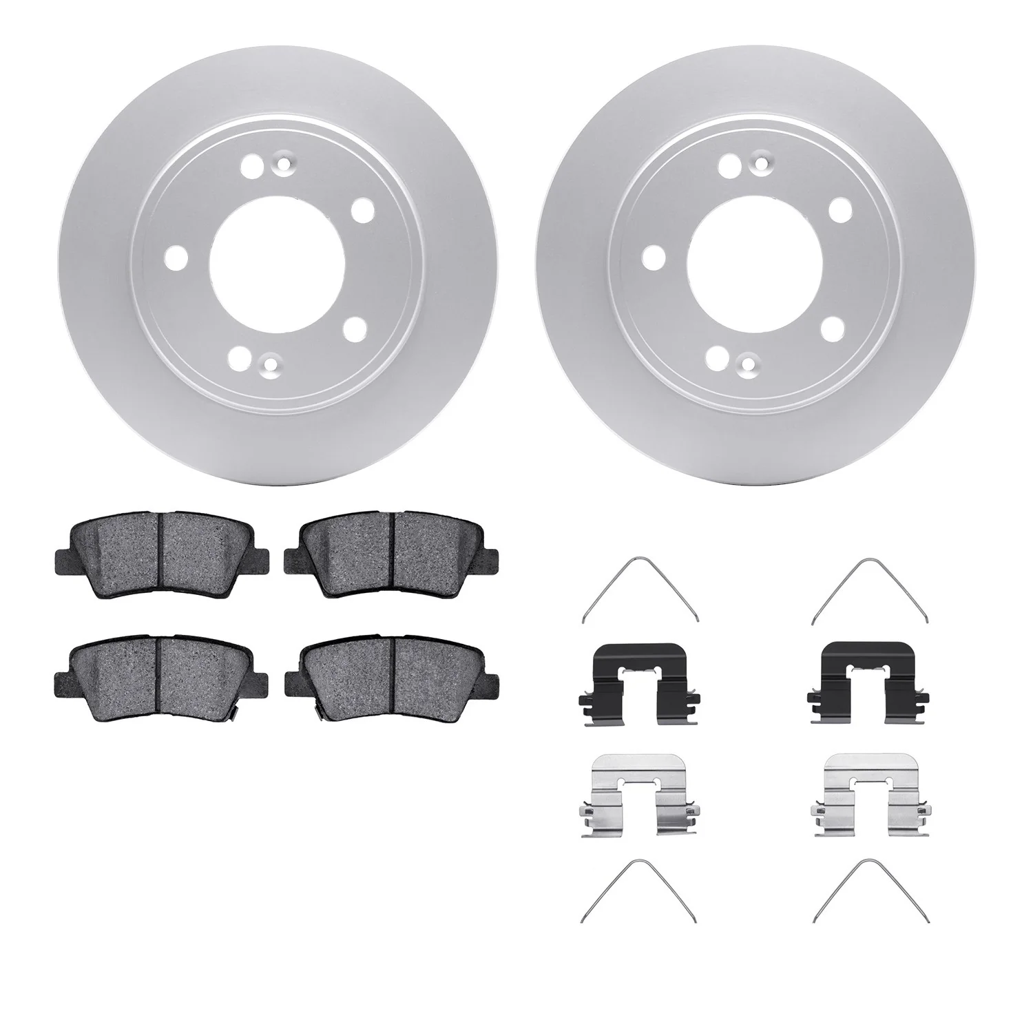 Dynamite Friction 4512-21075 Disc Brake Kit - Rear