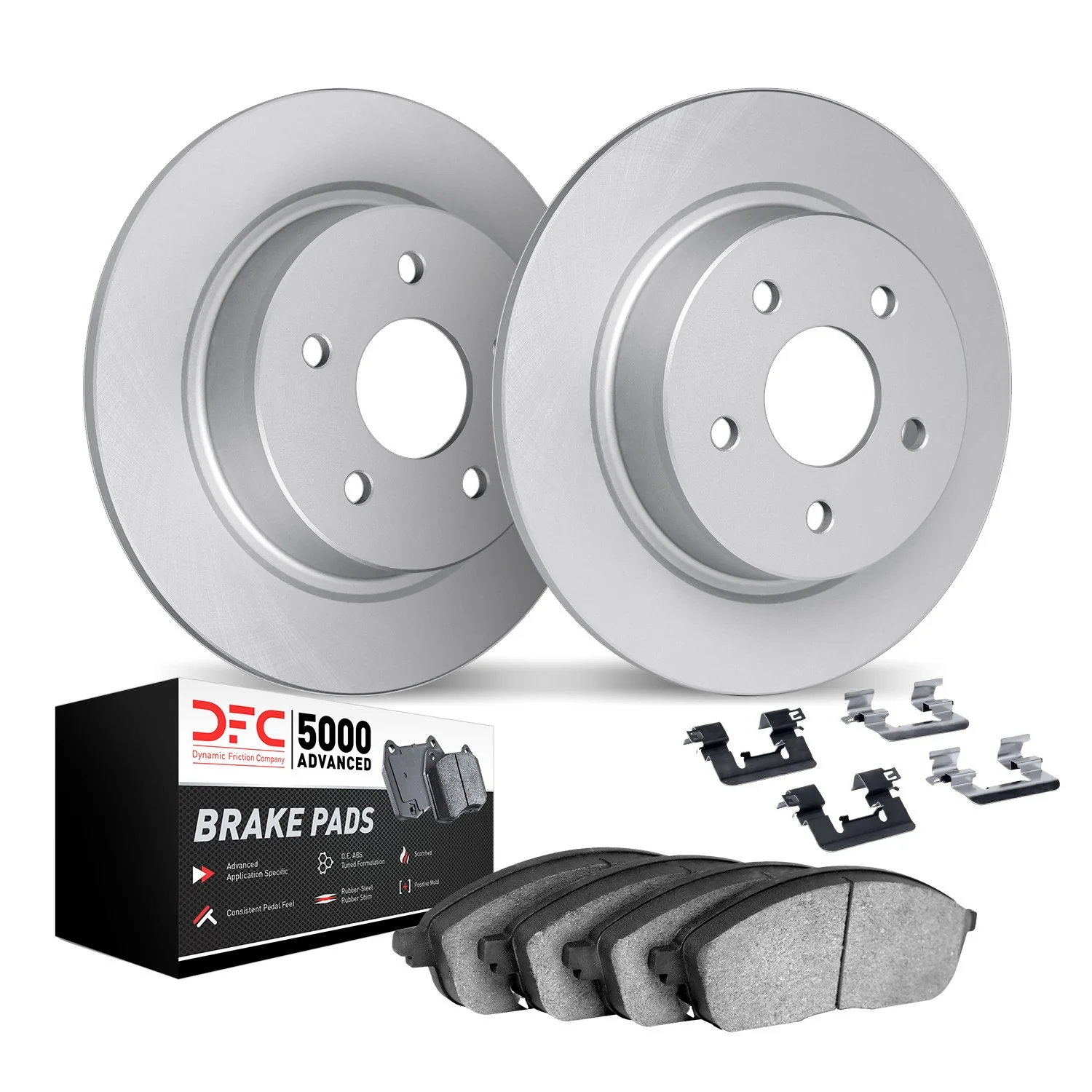 Dynamite Friction 4512-21171 Disc Brake Kit - Rear