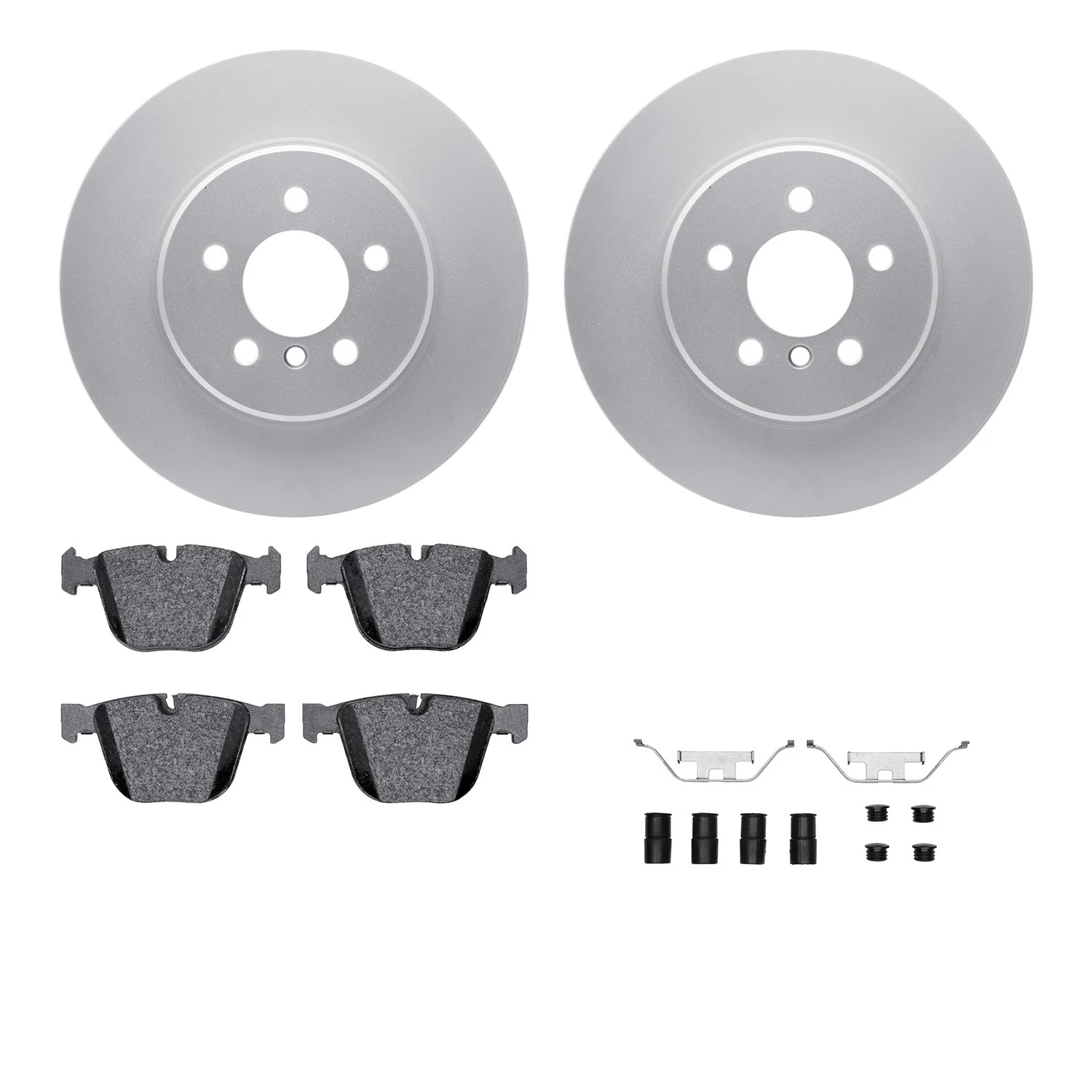 Dynamite Friction 4512-31238 Disc Brake Kit - Rear