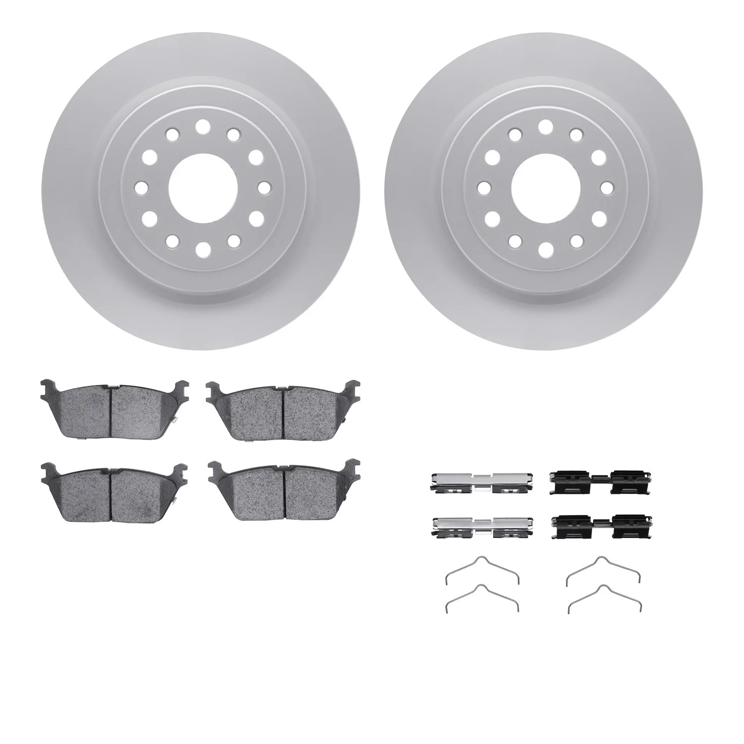Dynamite Friction 4512-40163 Disc Brake Kit - Rear