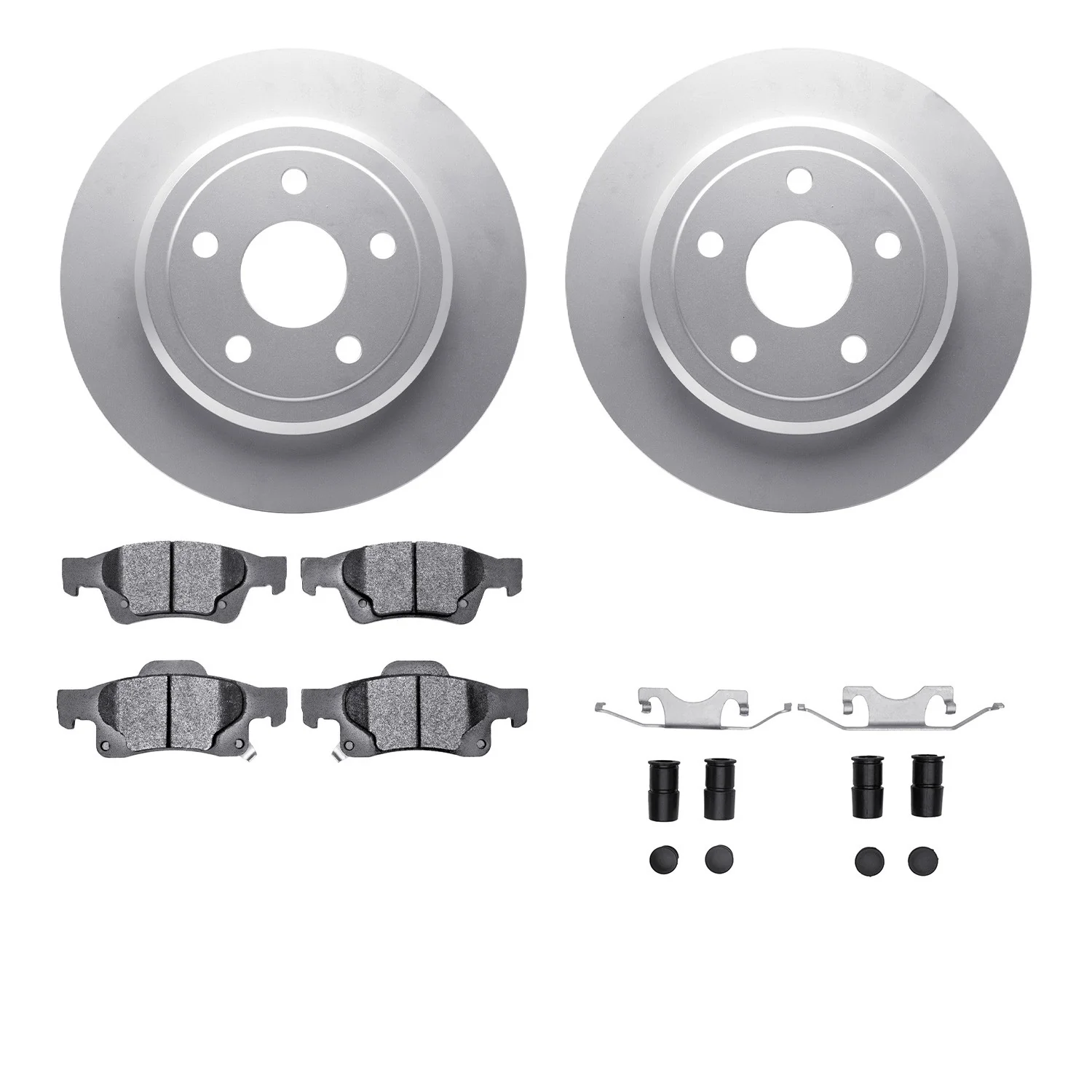 Dynamite Friction 4512-42047 Disc Brake Kit - Rear
