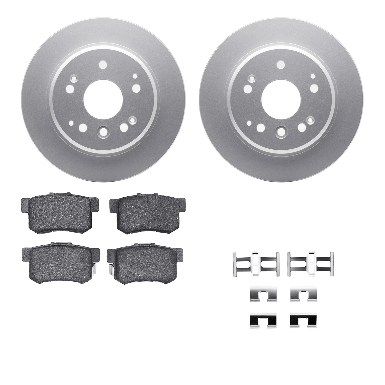 Dynamite Friction 4512-58031 Disc Brake Kit - Rear