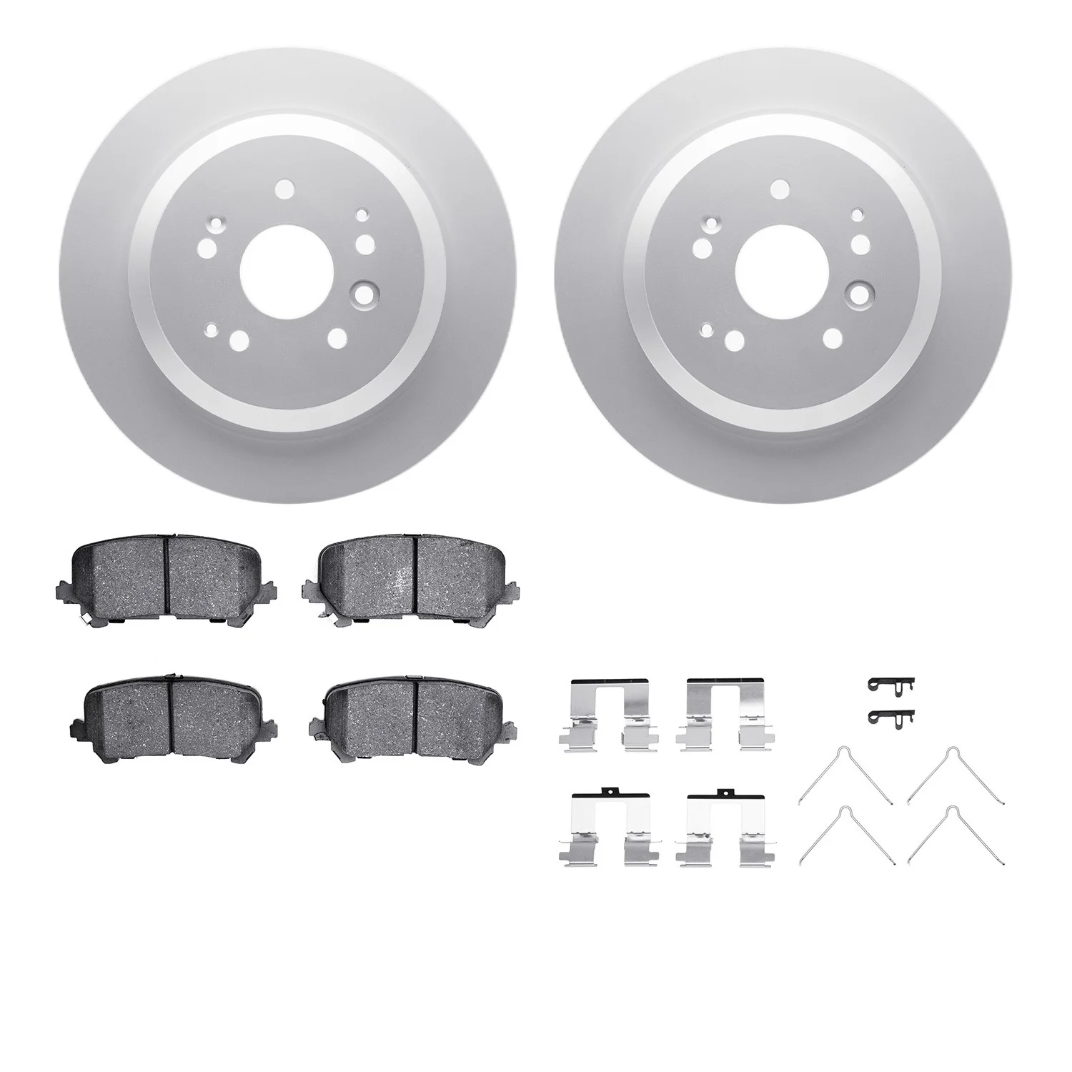 Dynamite Friction 4512-58045 Disc Brake Kit - Rear
