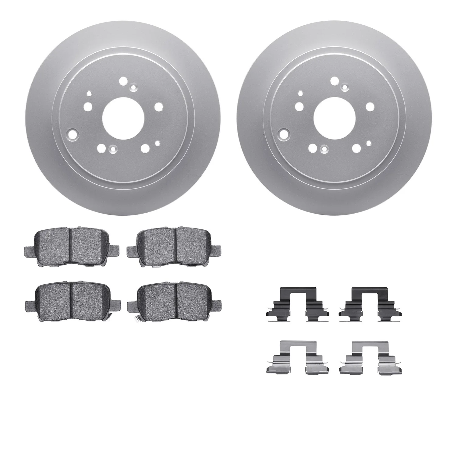 Dynamite Friction 4512-59158 Disc Brake Kit - Rear
