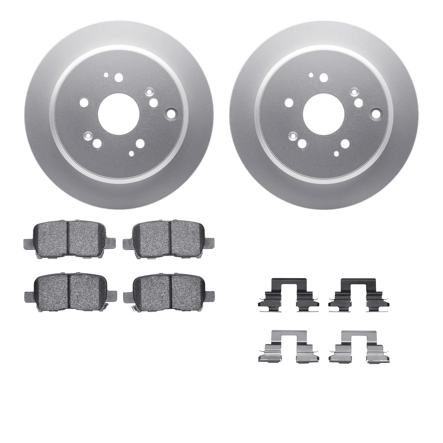 Dynamite Friction 4512-59165 Disc Brake Kit - Rear