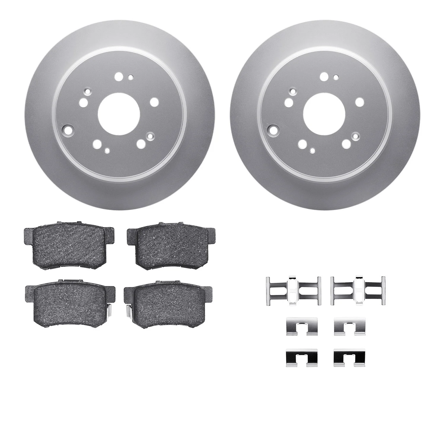 Dynamite Friction 4512-59167 Disc Brake Kit - Rear