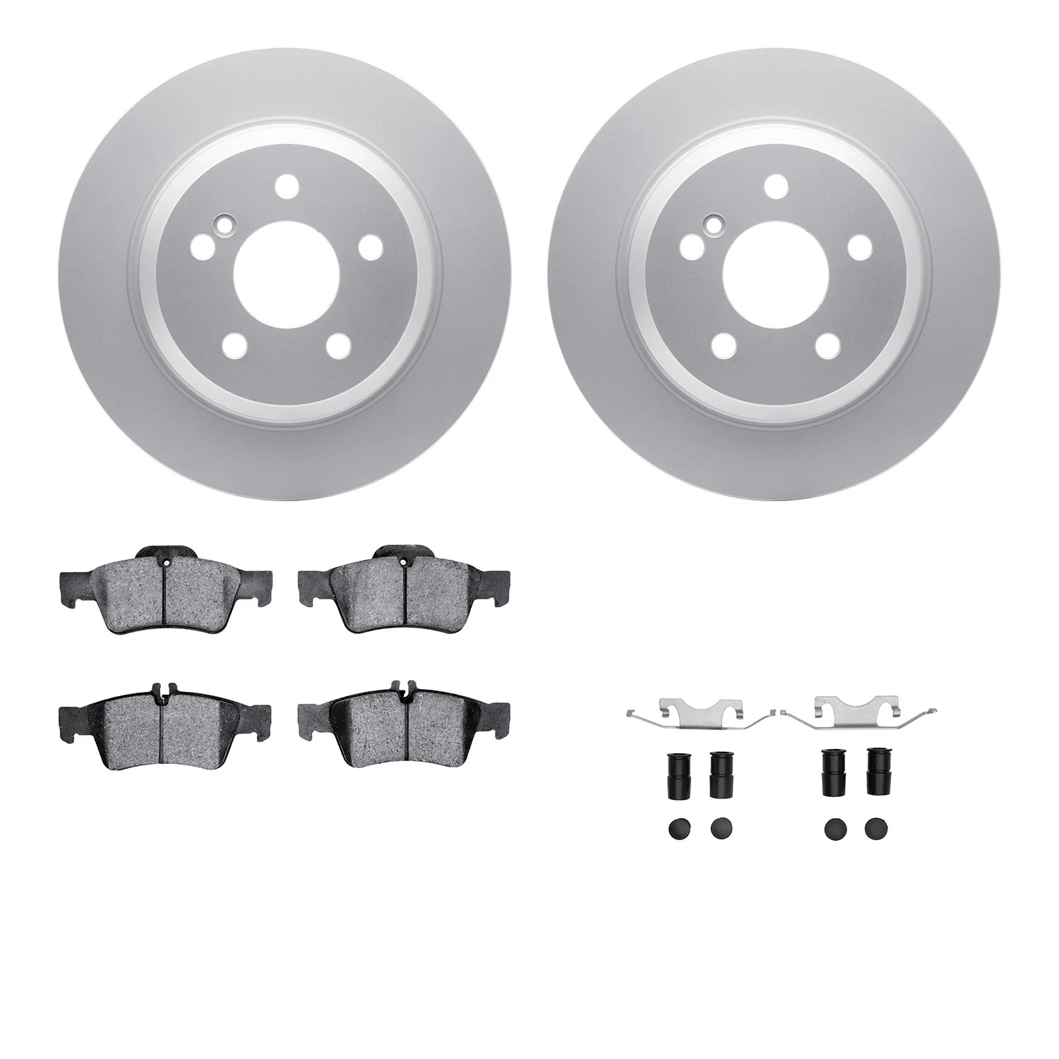 Dynamite Friction 4512-63166 Disc Brake Kit - Rear